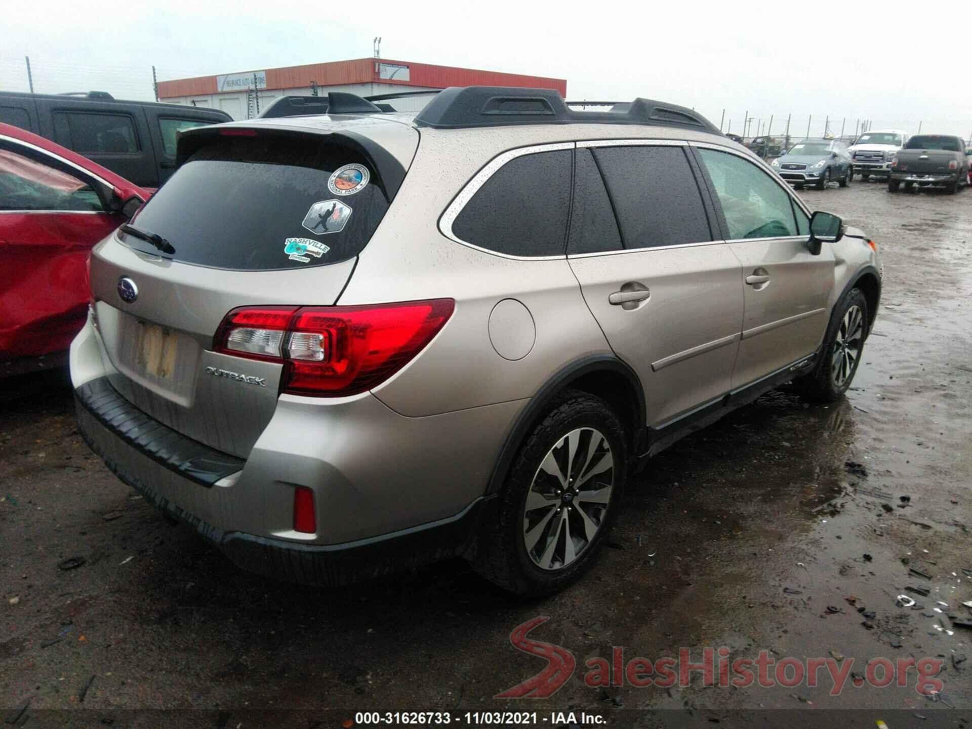 4S4BSBNC5G3284554 2016 SUBARU OUTBACK