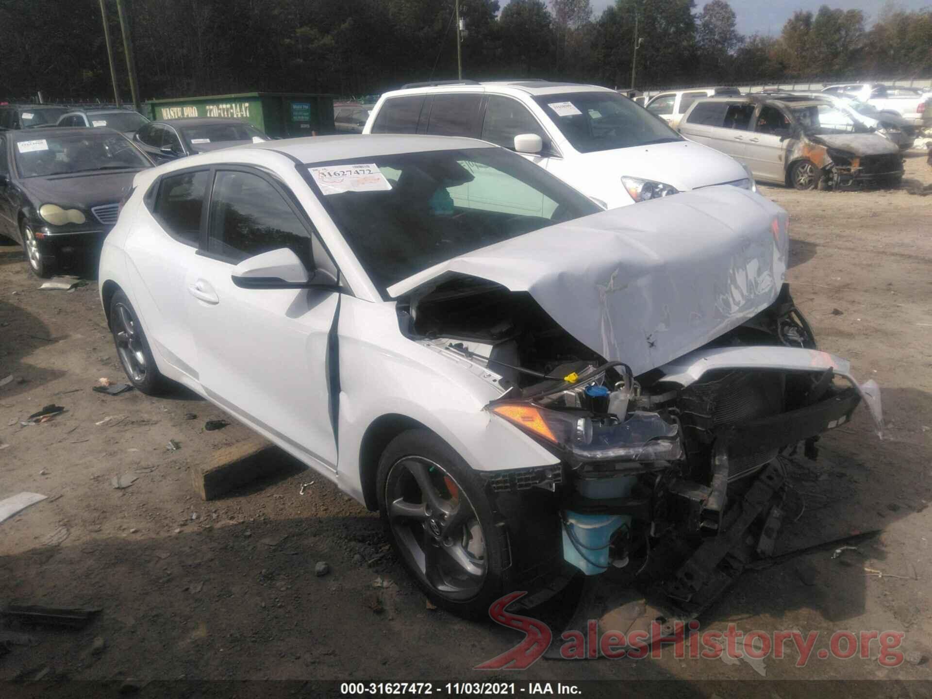 KMHTG6AF7KU017030 2019 HYUNDAI VELOSTER