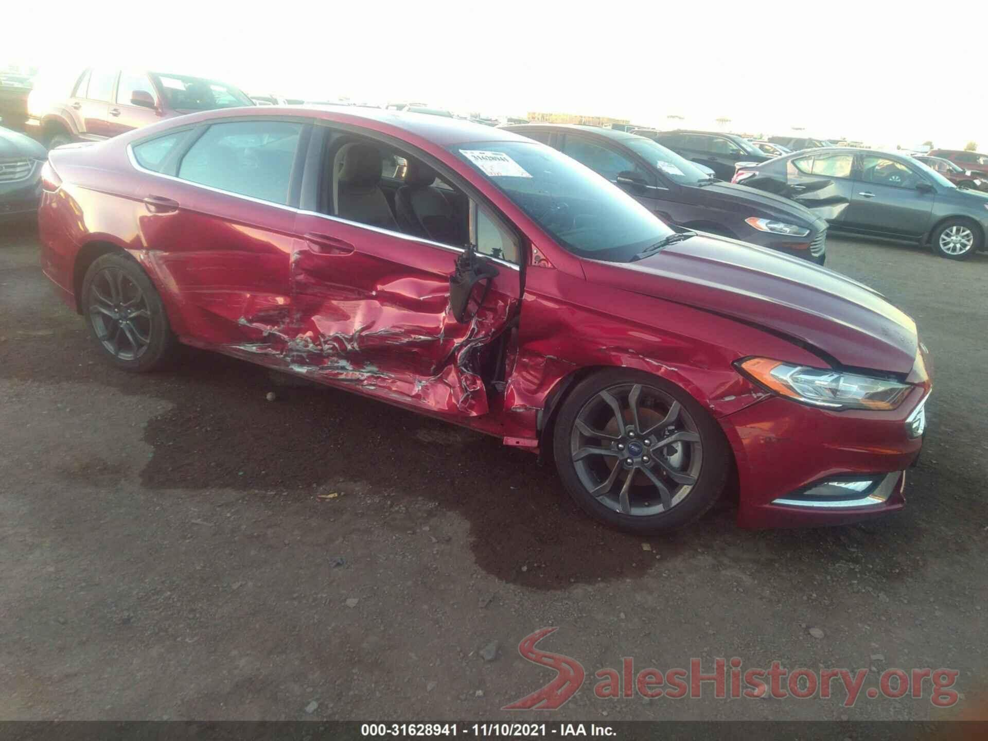 3FA6P0H70JR181227 2018 FORD FUSION