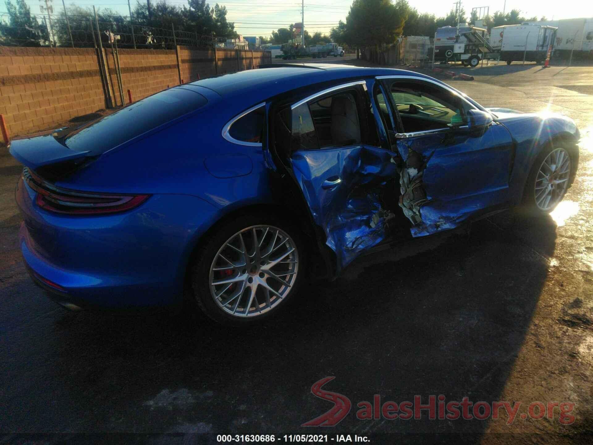 WP0AA2A77JL110360 2018 PORSCHE PANAMERA