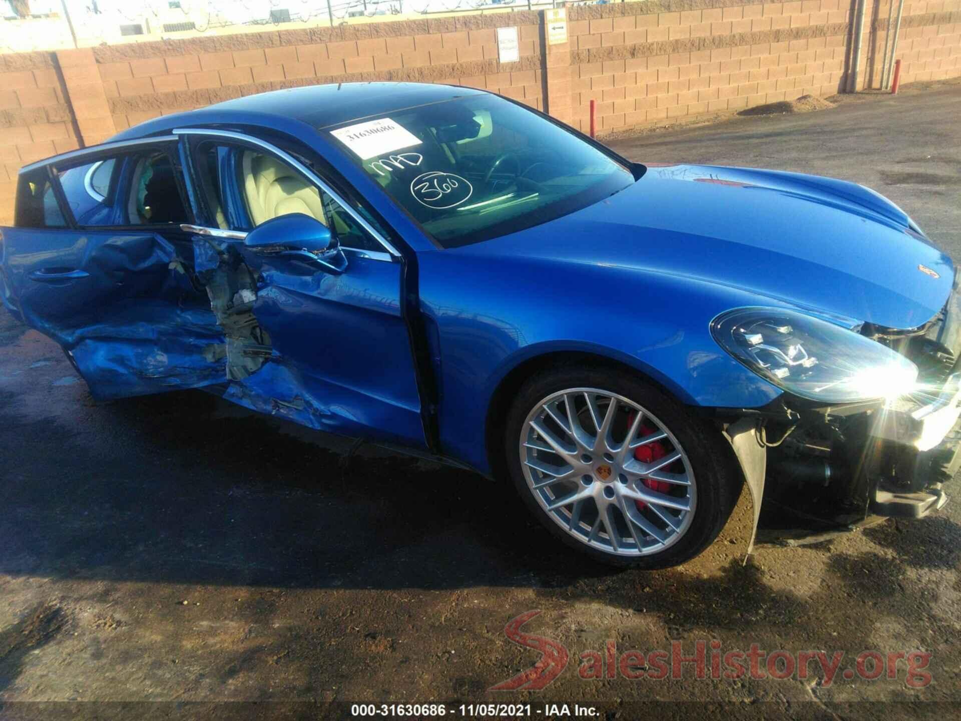 WP0AA2A77JL110360 2018 PORSCHE PANAMERA