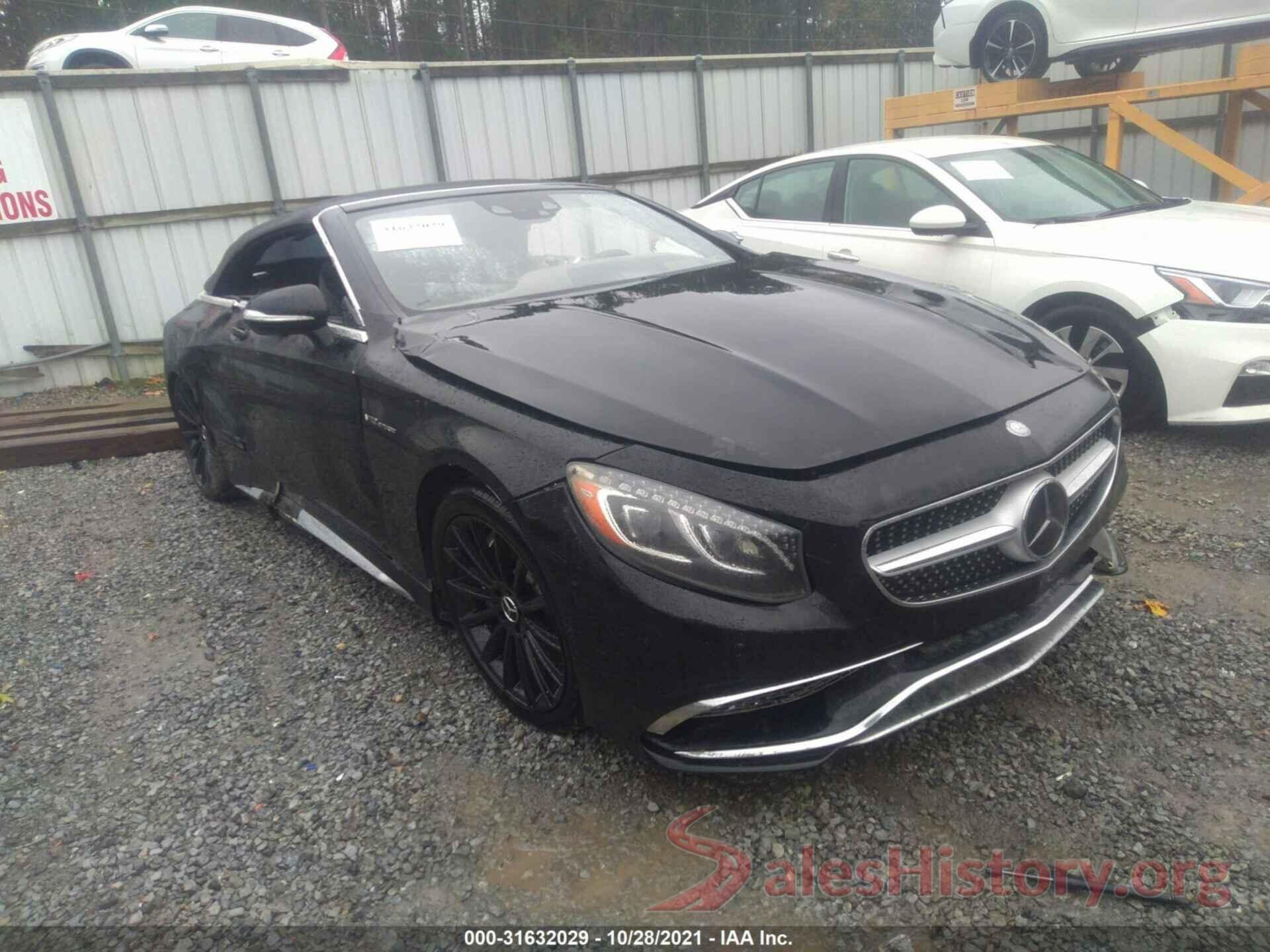 WDDXK7KB4HAD24233 2017 MERCEDES-BENZ S-CLASS