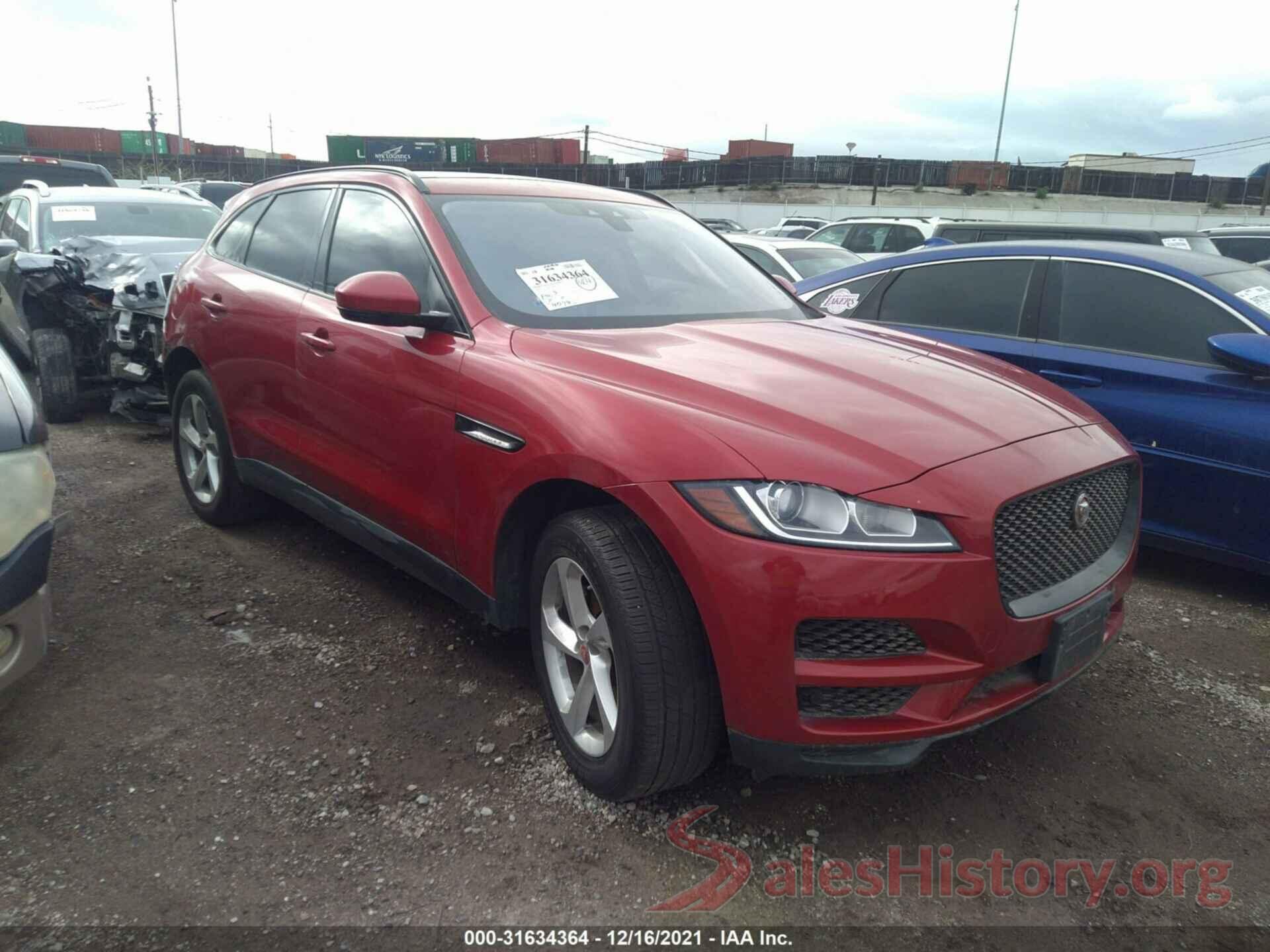 SADCJ2GX9JA201856 2018 JAGUAR F-PACE