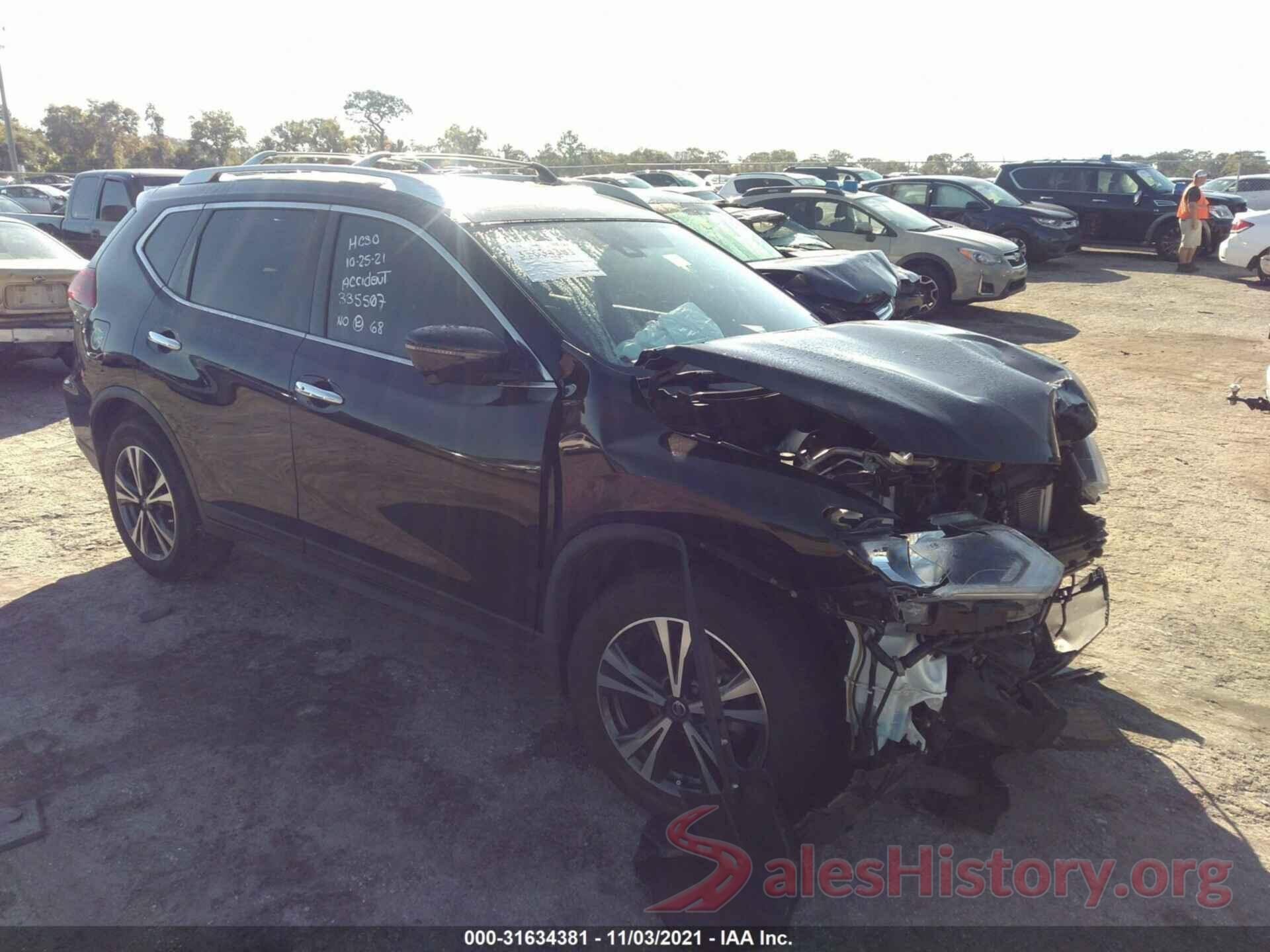 JN8AT2MT2KW262439 2019 NISSAN ROGUE