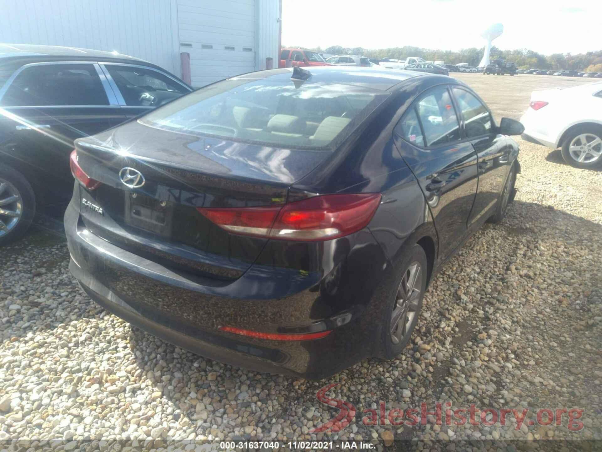 5NPD84LFXJH302319 2018 HYUNDAI ELANTRA