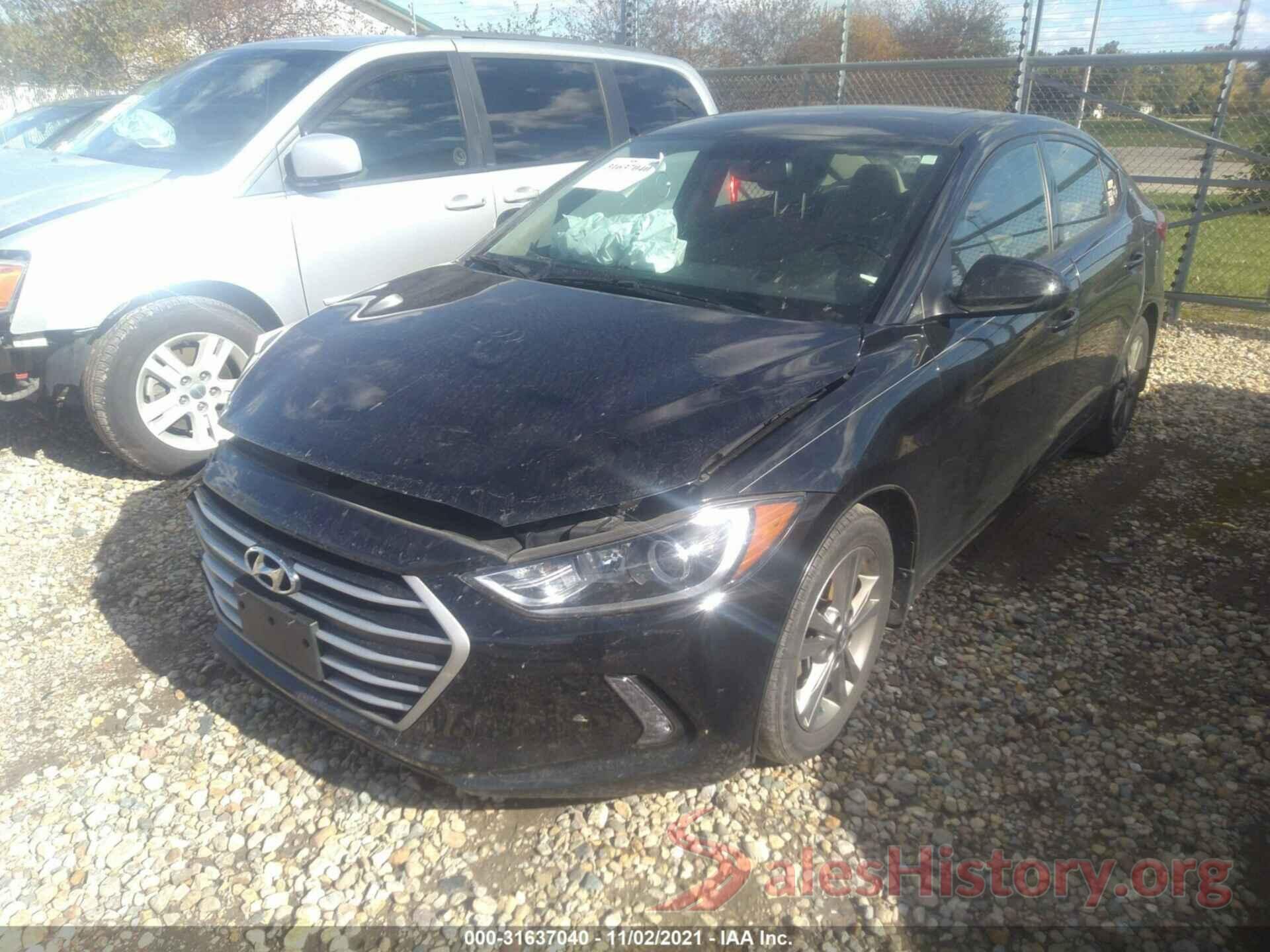 5NPD84LFXJH302319 2018 HYUNDAI ELANTRA