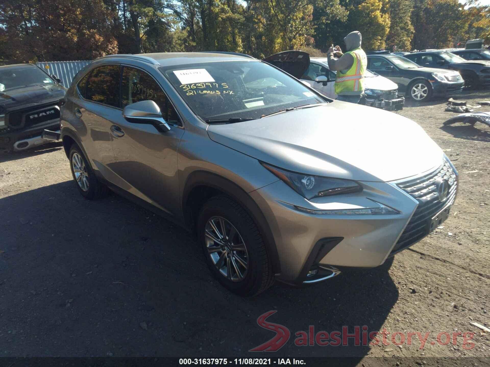 JTJDARDZ4M2247461 2021 LEXUS NX