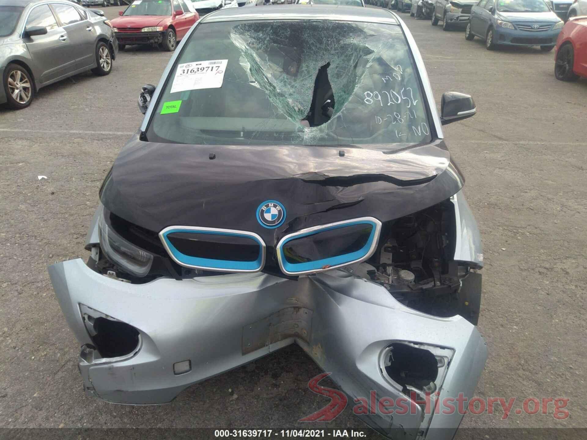 WBY1Z8C30HV892052 2017 BMW I3