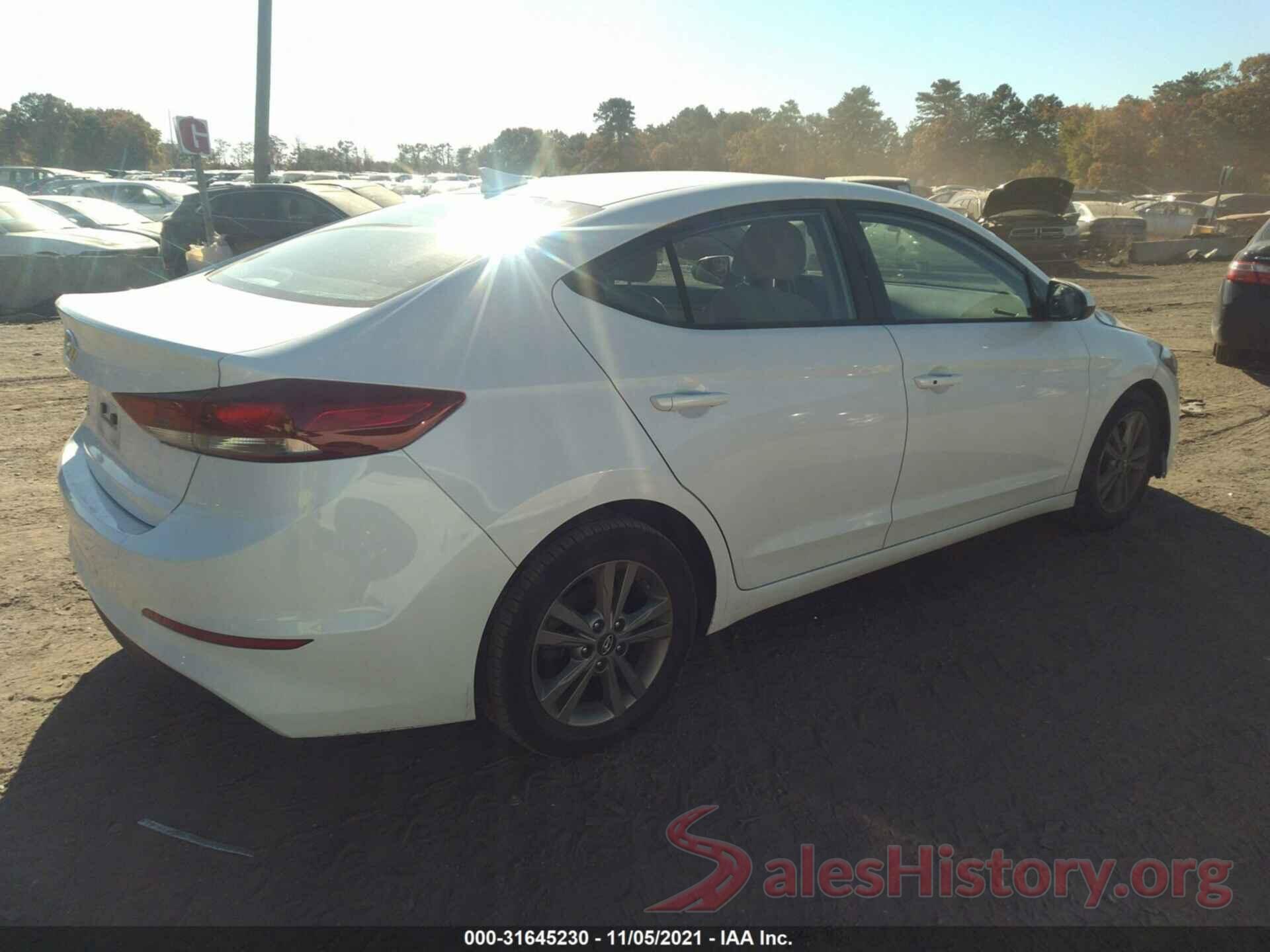 5NPD84LF5JH252963 2018 HYUNDAI ELANTRA