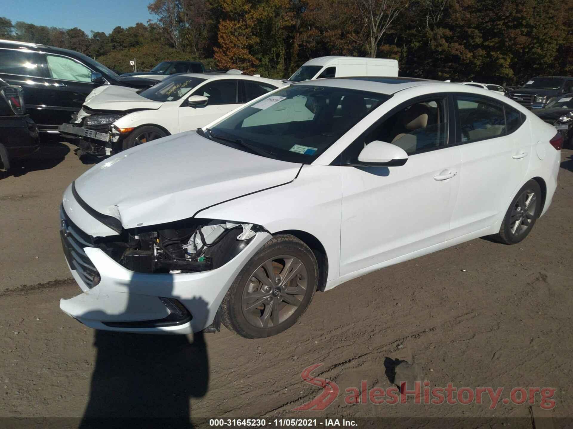 5NPD84LF5JH252963 2018 HYUNDAI ELANTRA