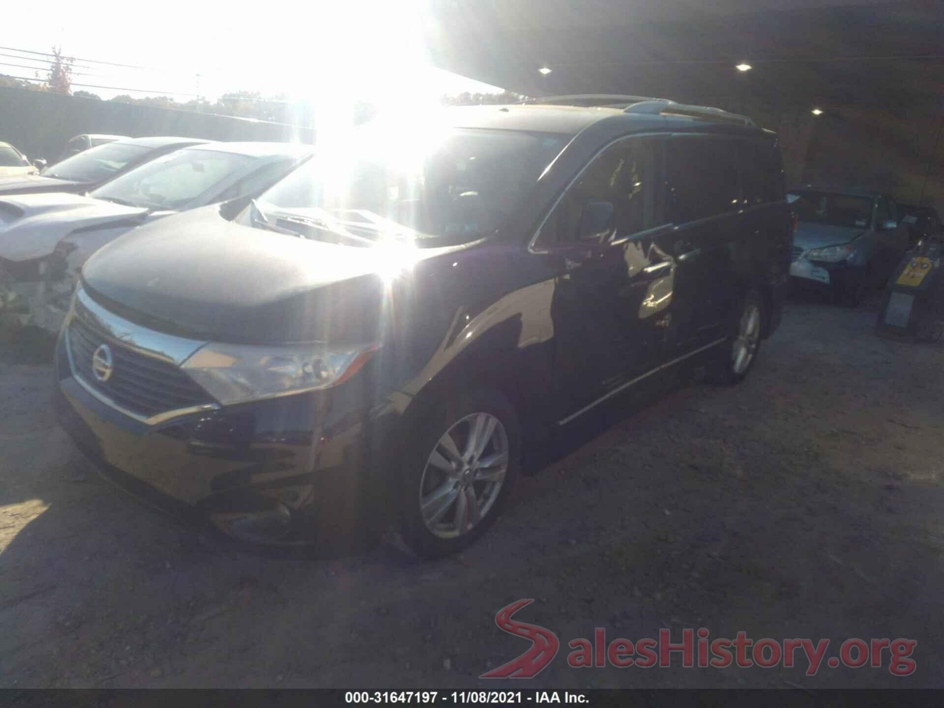 JN8AE2KP1C9037817 2012 NISSAN QUEST