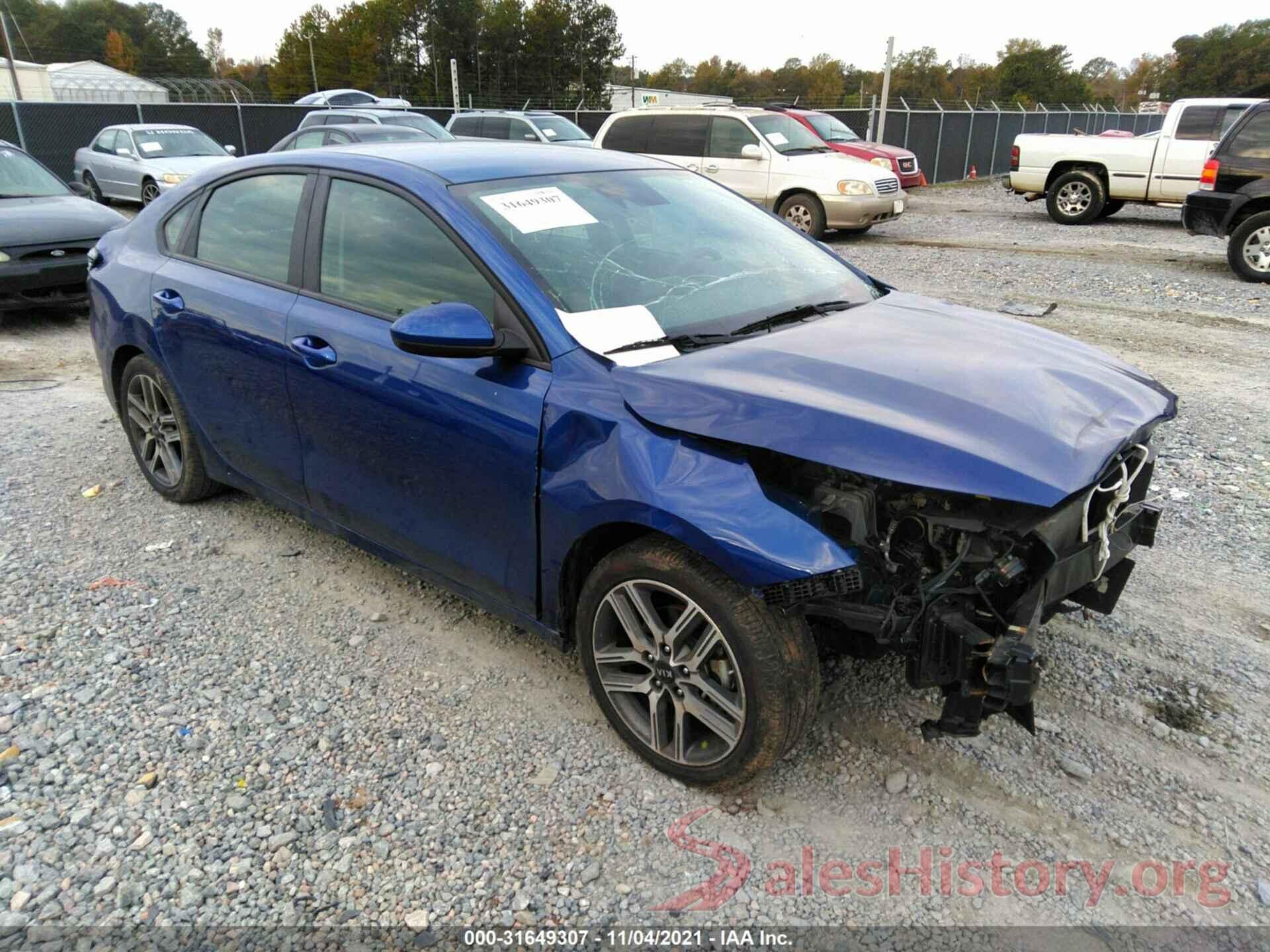 3KPF34AD2KE114246 2019 KIA FORTE