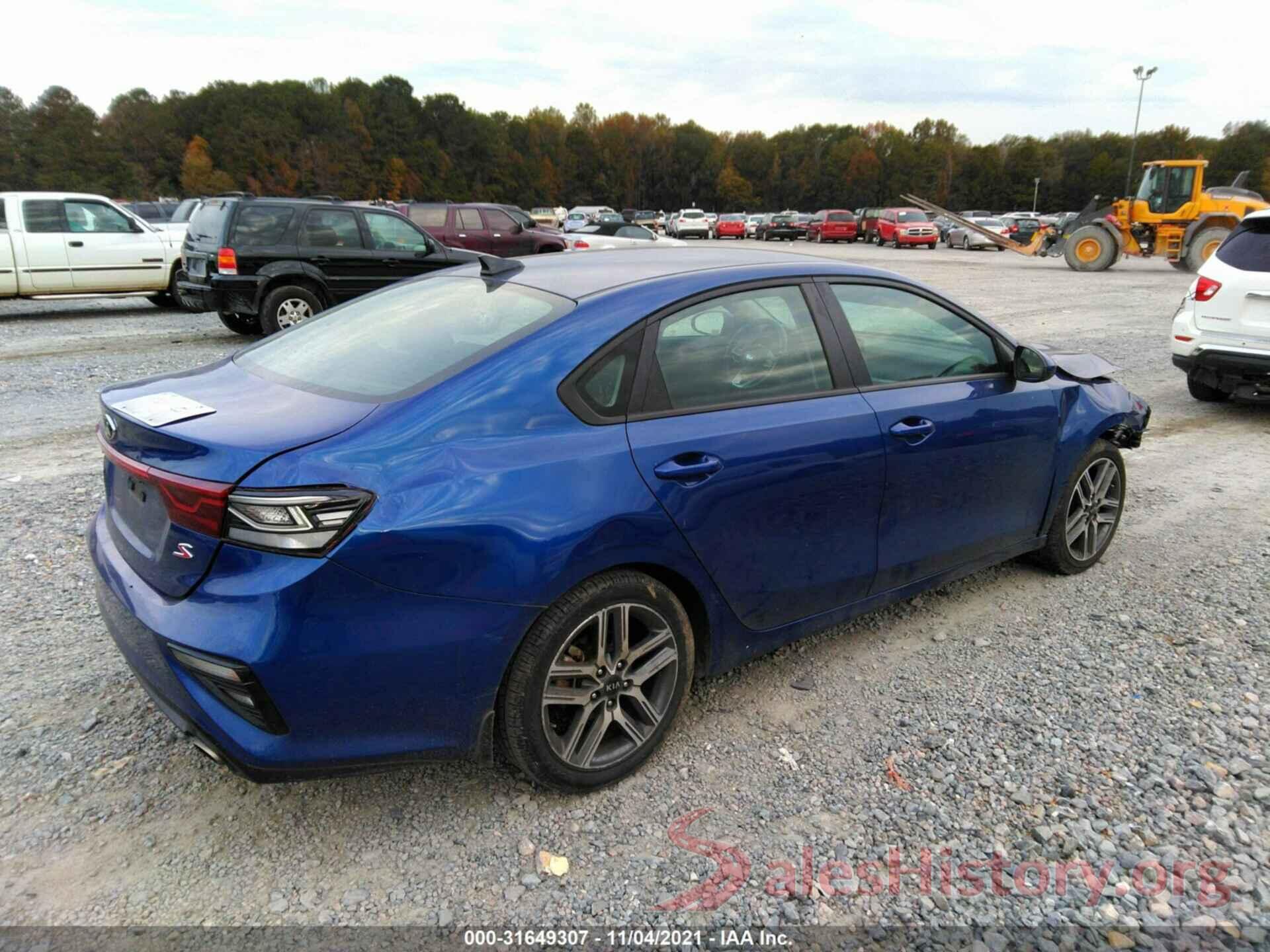 3KPF34AD2KE114246 2019 KIA FORTE