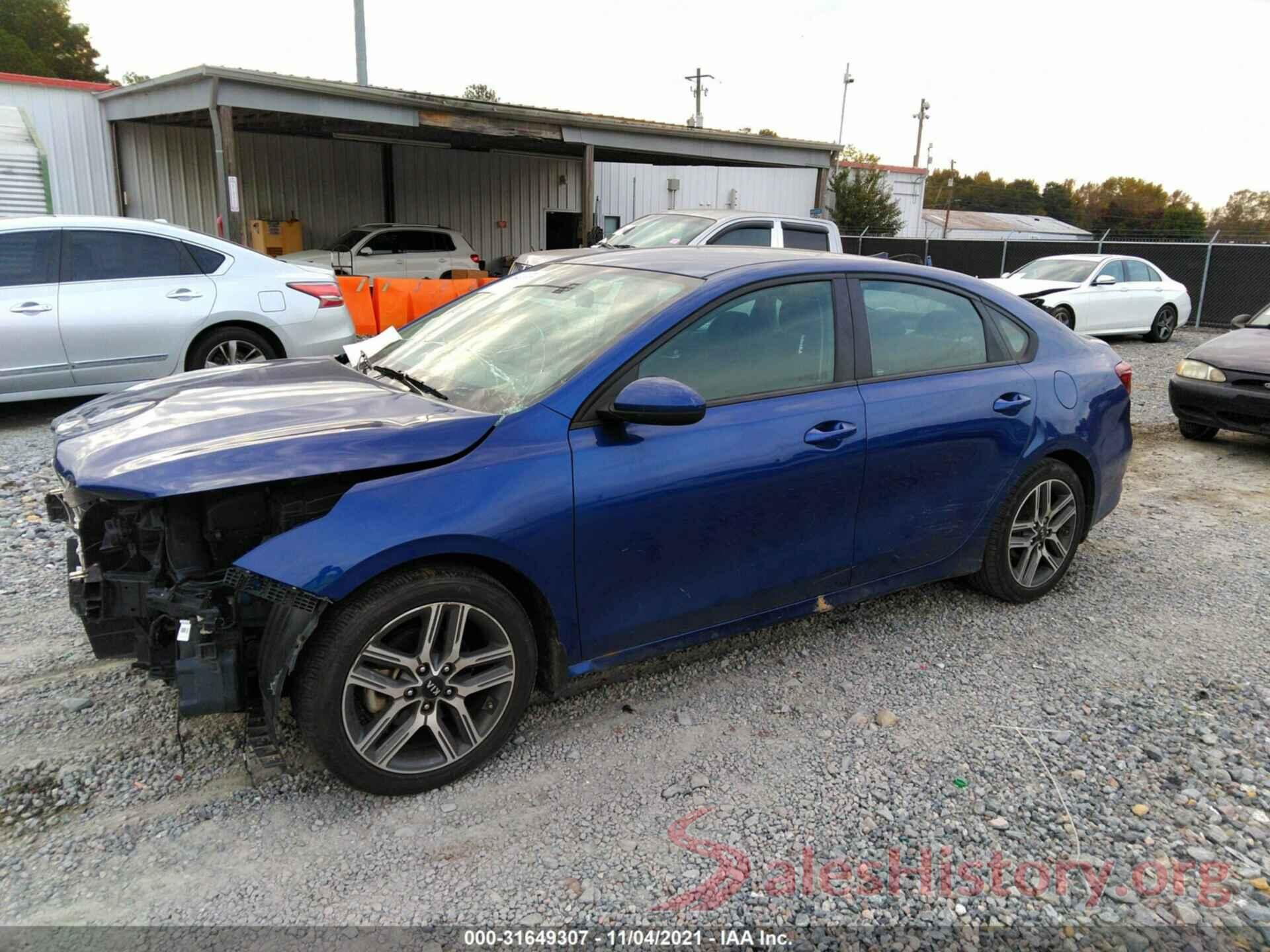 3KPF34AD2KE114246 2019 KIA FORTE