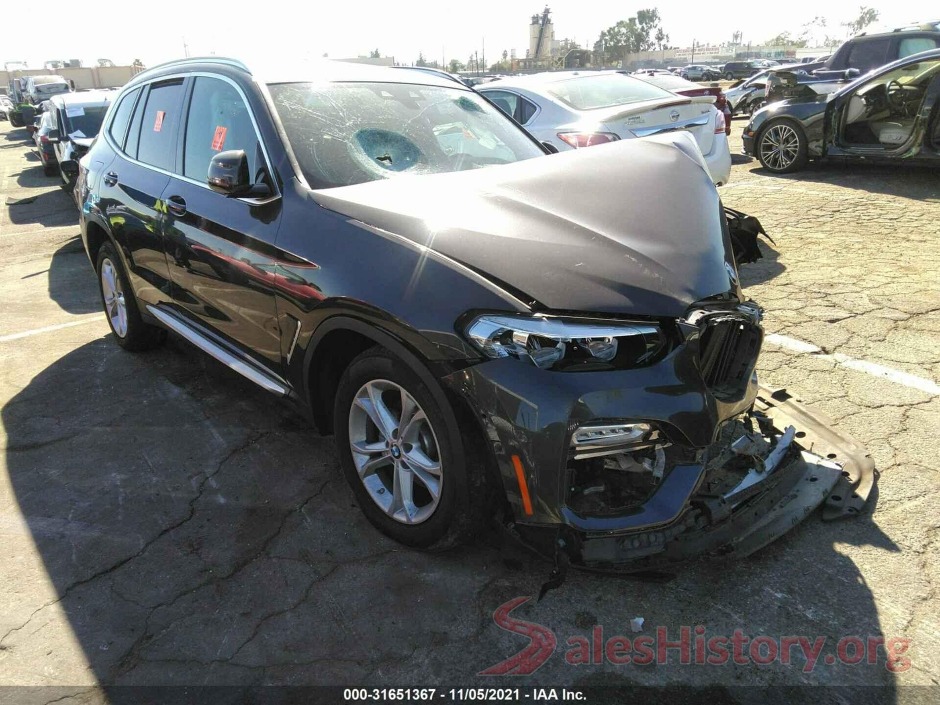 5UXTR7C50KLF35688 2019 BMW X3