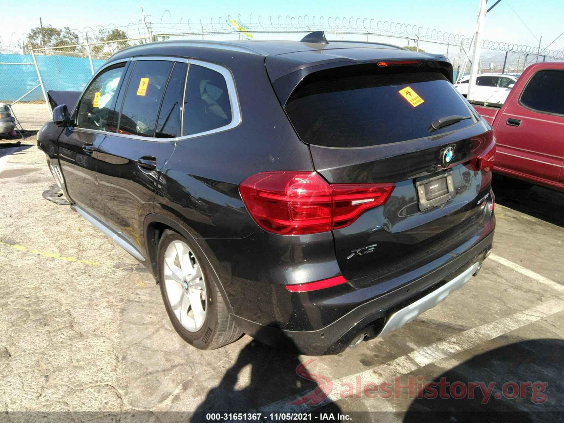 5UXTR7C50KLF35688 2019 BMW X3