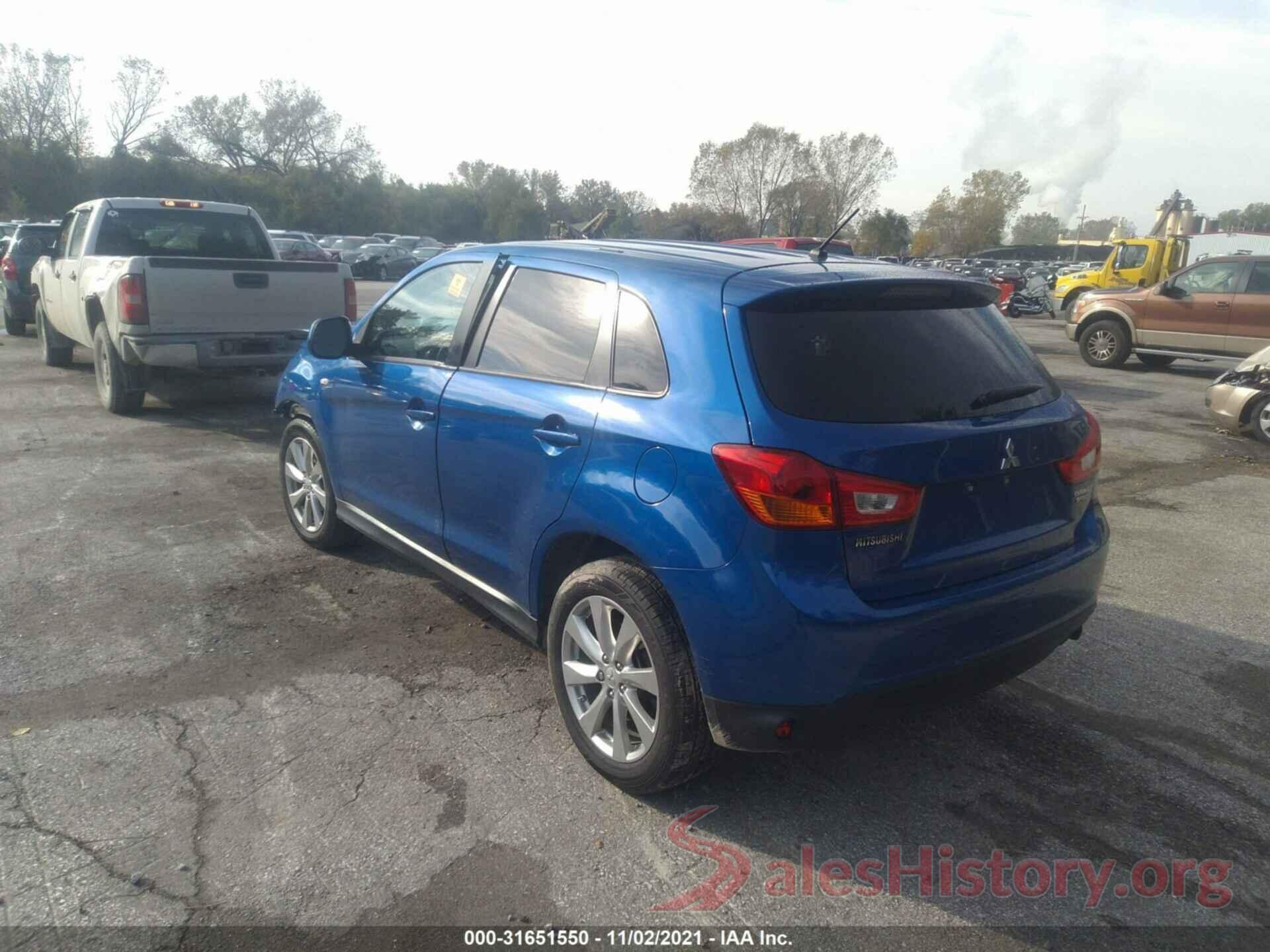 4A4AP3AW5FE053804 2015 MITSUBISHI OUTLANDER SPORT