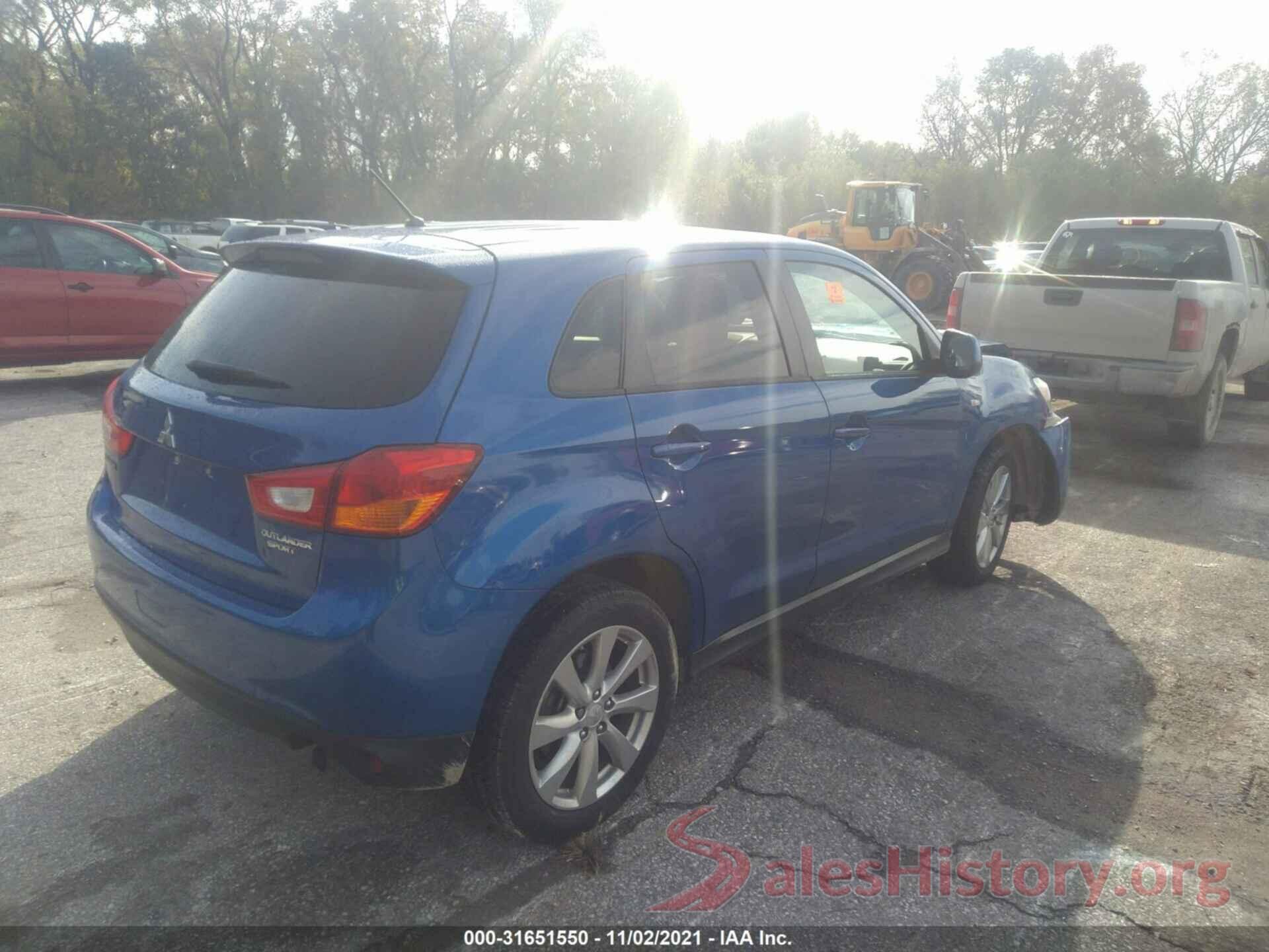 4A4AP3AW5FE053804 2015 MITSUBISHI OUTLANDER SPORT