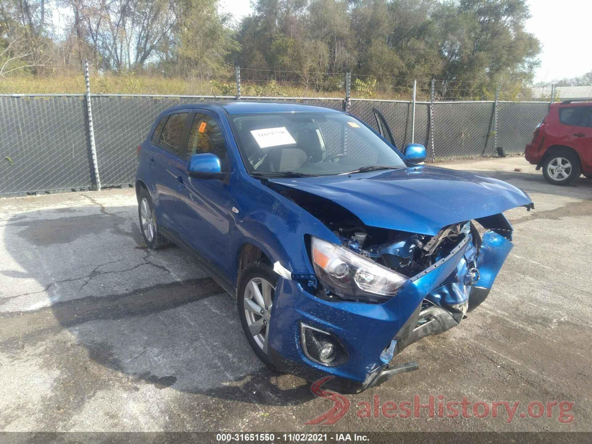 4A4AP3AW5FE053804 2015 MITSUBISHI OUTLANDER SPORT