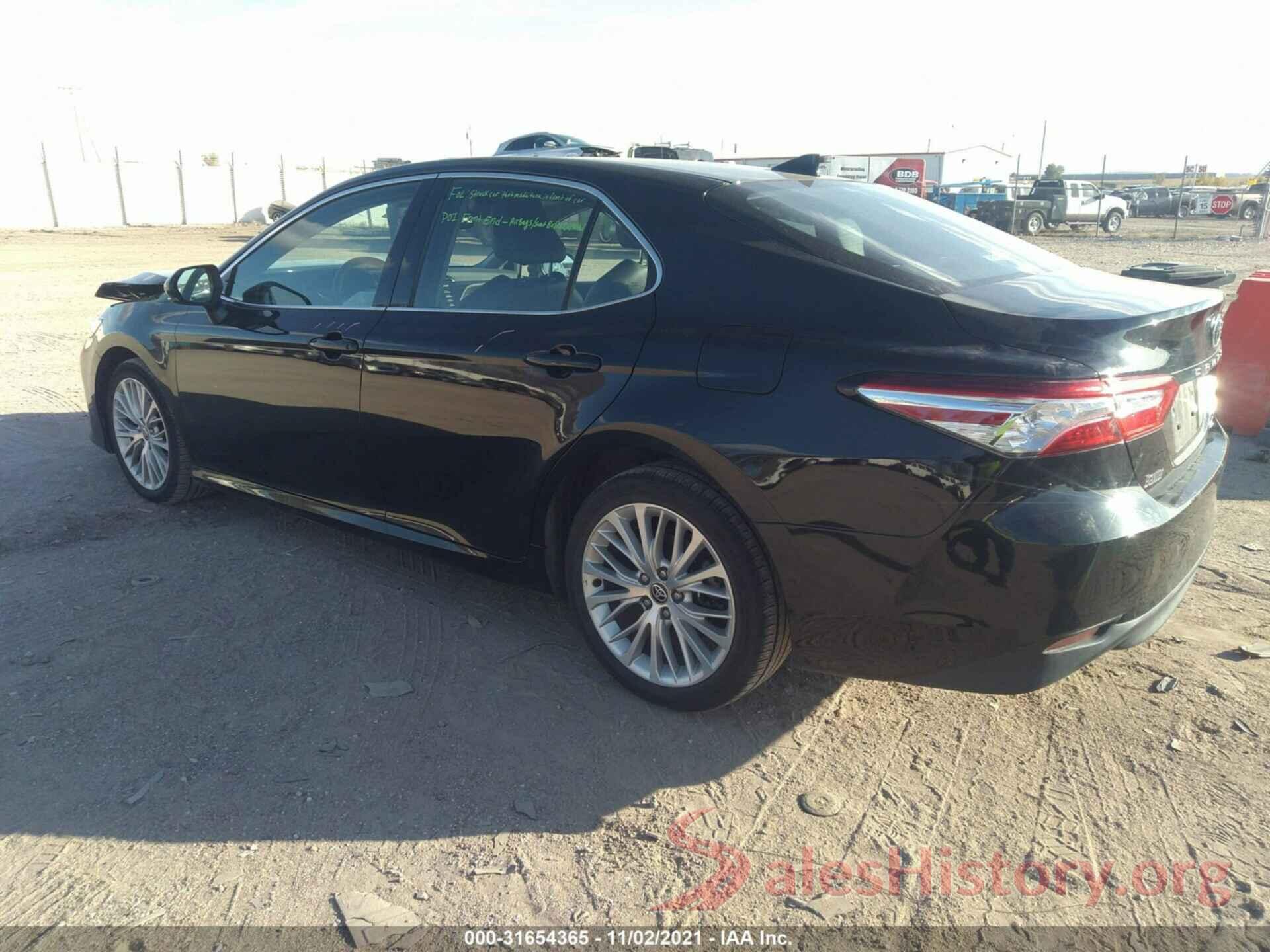 4T1F11BKXLU001497 2020 TOYOTA CAMRY