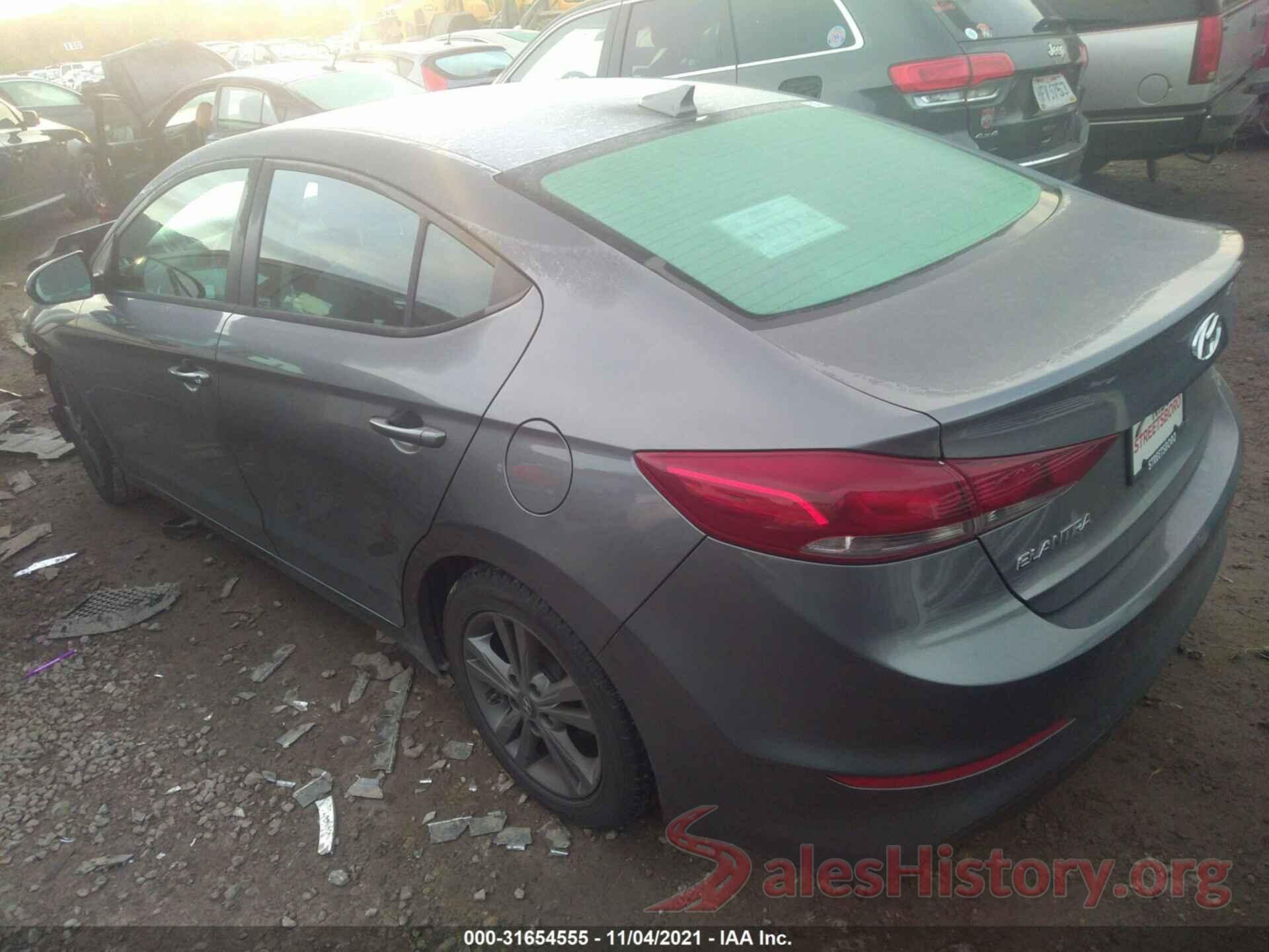 5NPD84LFXJH255695 2018 HYUNDAI ELANTRA