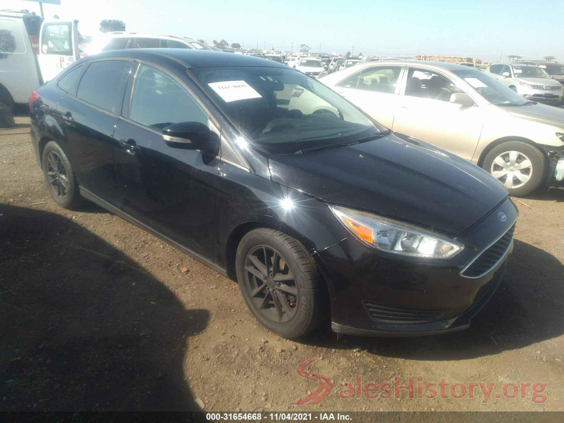 1FADP3F29GL323498 2016 FORD FOCUS