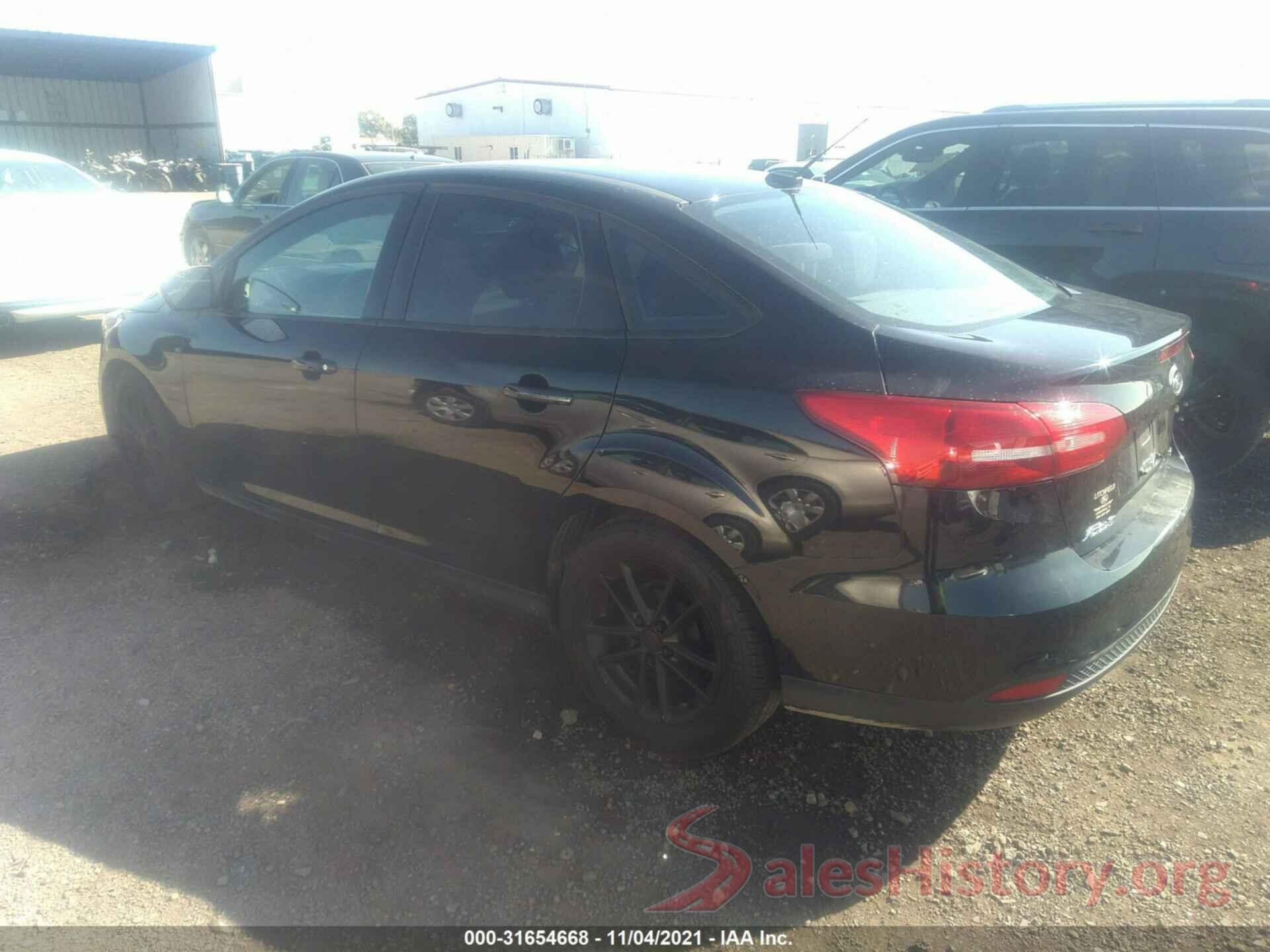 1FADP3F29GL323498 2016 FORD FOCUS