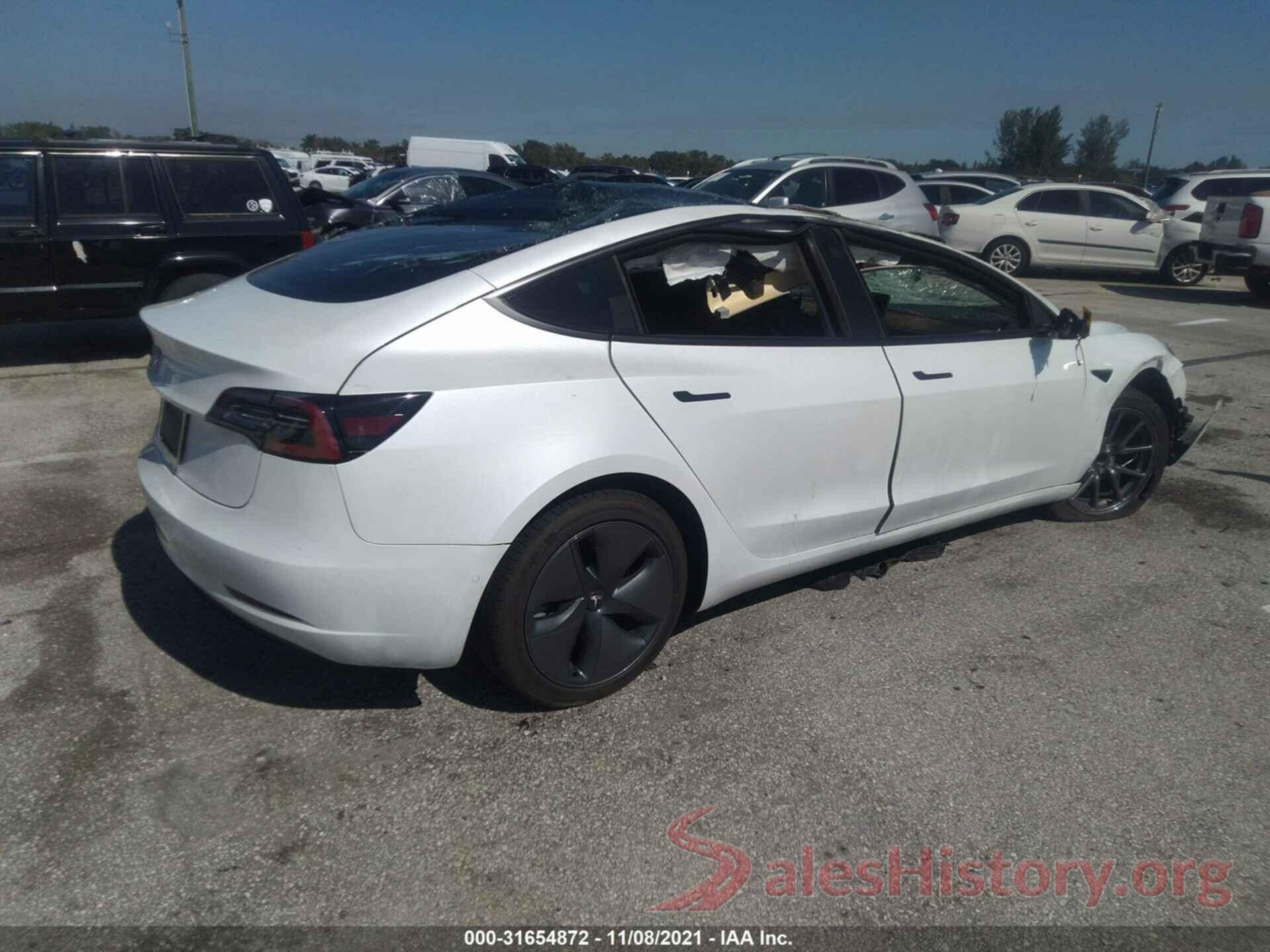 5YJ3E1EA9LF783573 2020 TESLA MODEL 3