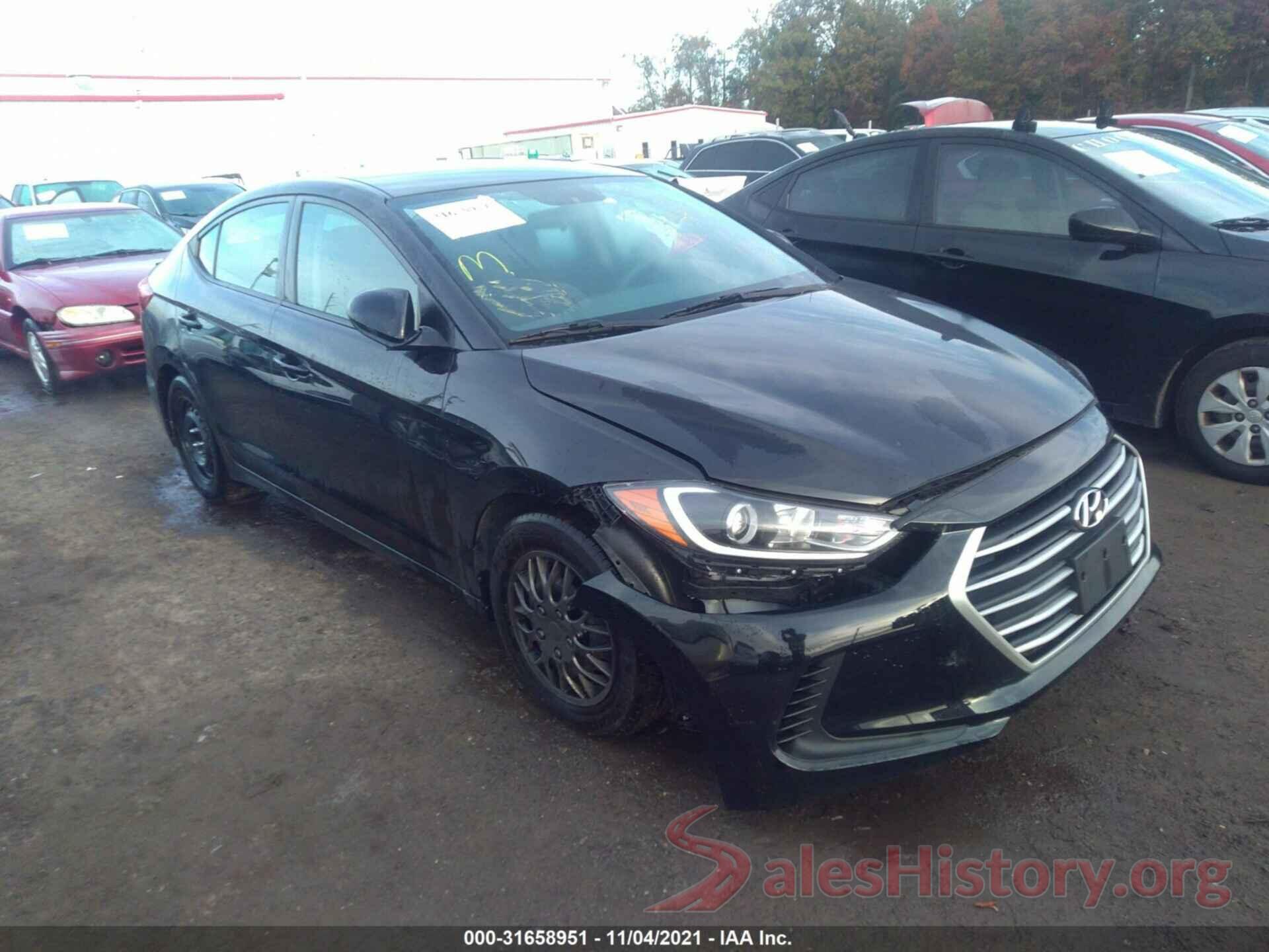 5NPD74LF8JH355118 2018 HYUNDAI ELANTRA