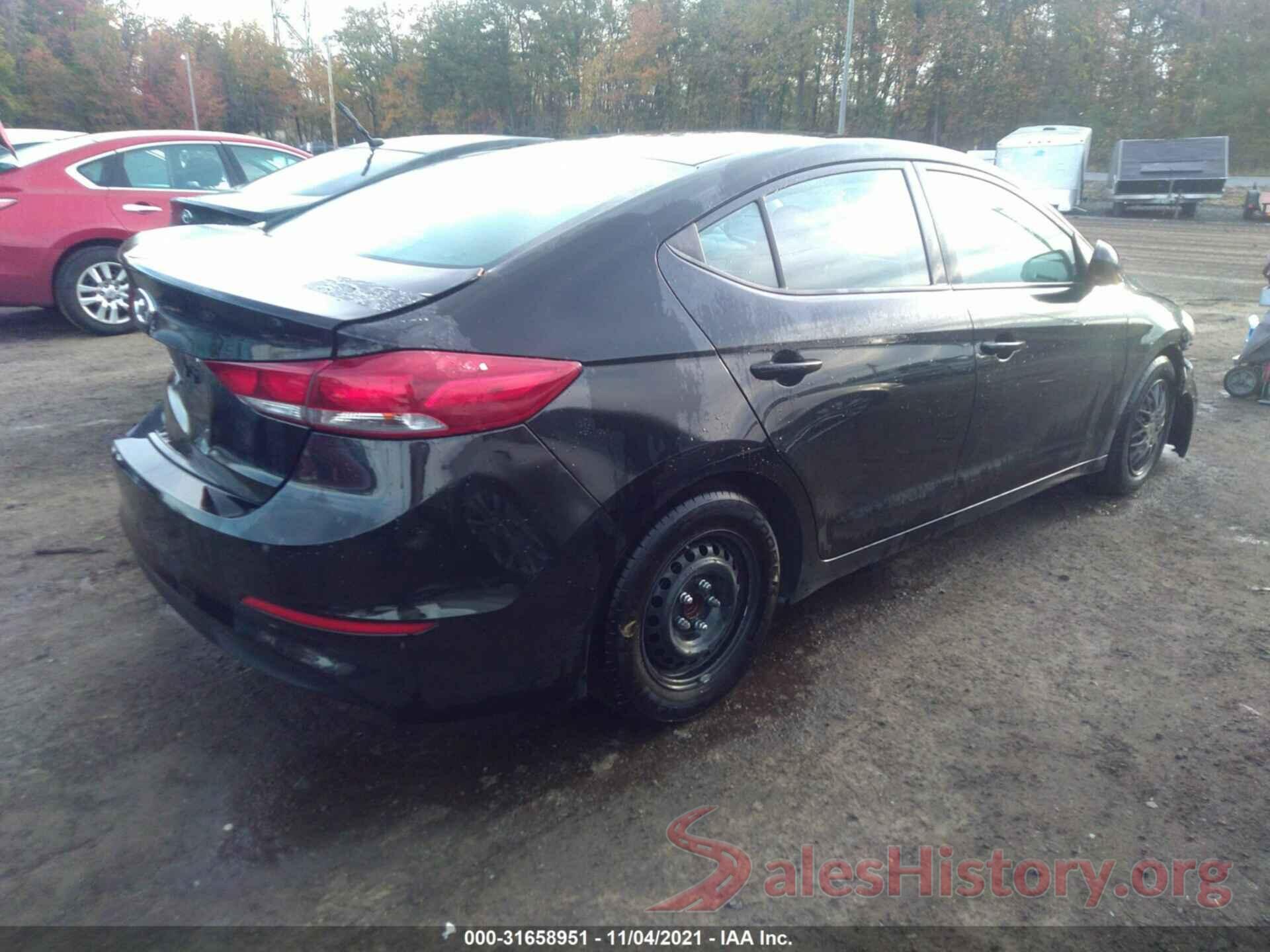 5NPD74LF8JH355118 2018 HYUNDAI ELANTRA