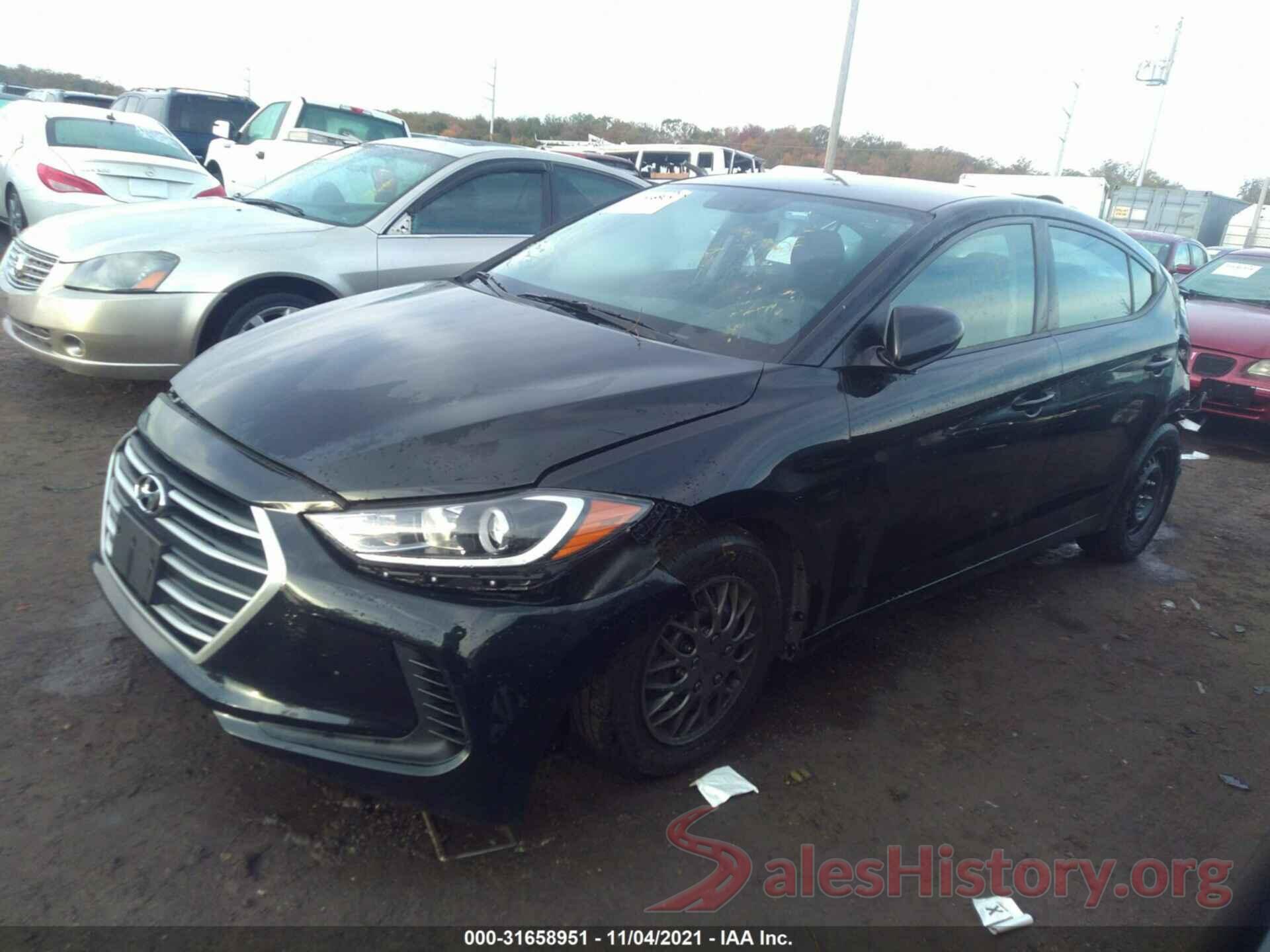 5NPD74LF8JH355118 2018 HYUNDAI ELANTRA