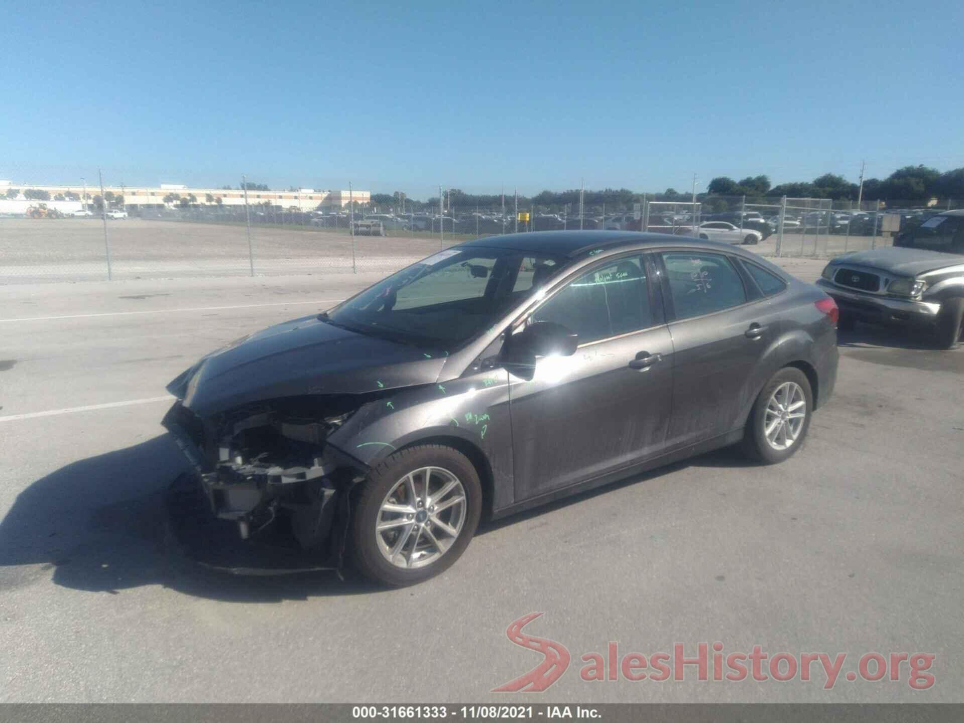 1FADP3F20JL245572 2018 FORD FOCUS