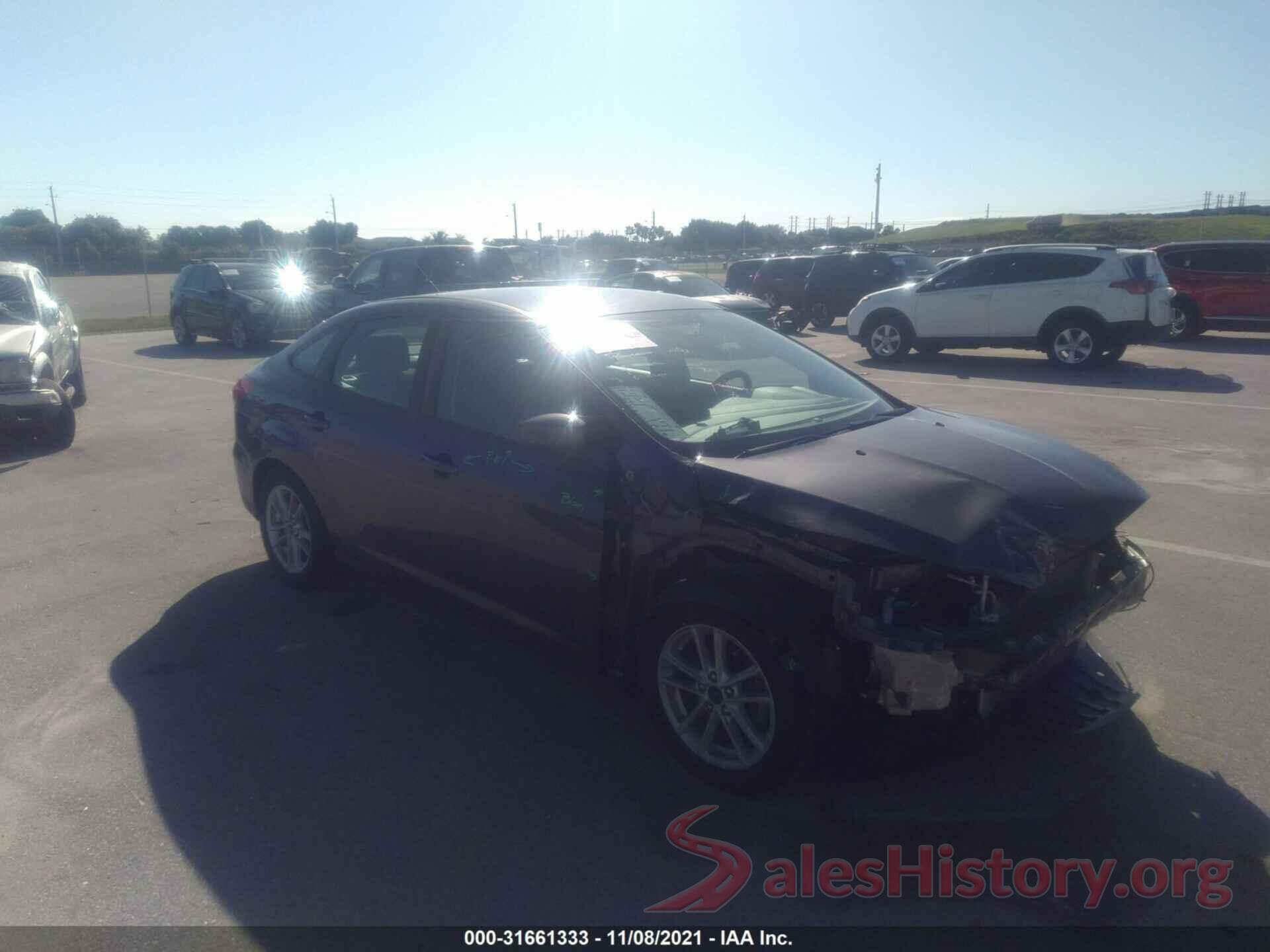 1FADP3F20JL245572 2018 FORD FOCUS