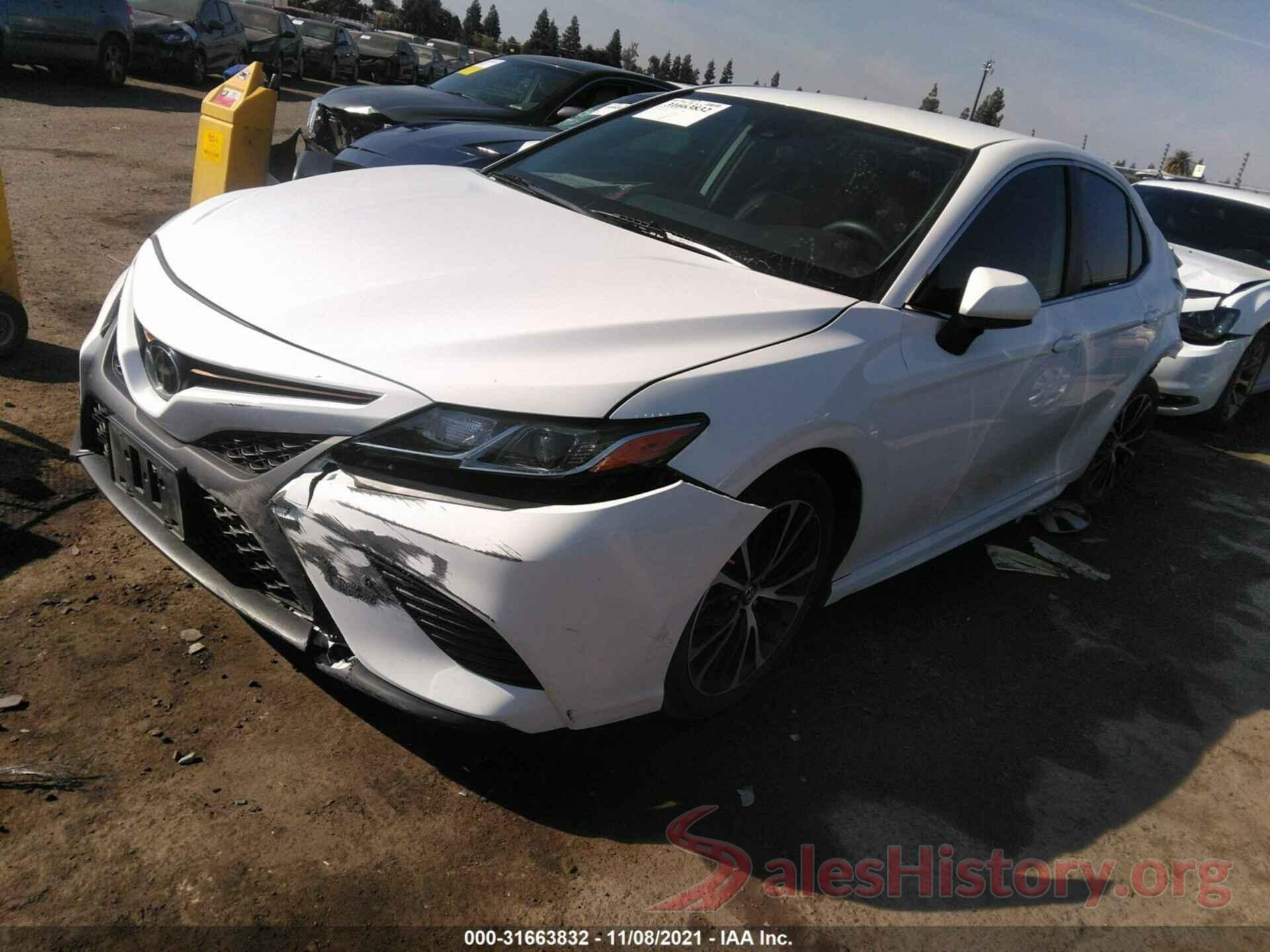 4T1B11HK2KU168019 2019 TOYOTA CAMRY