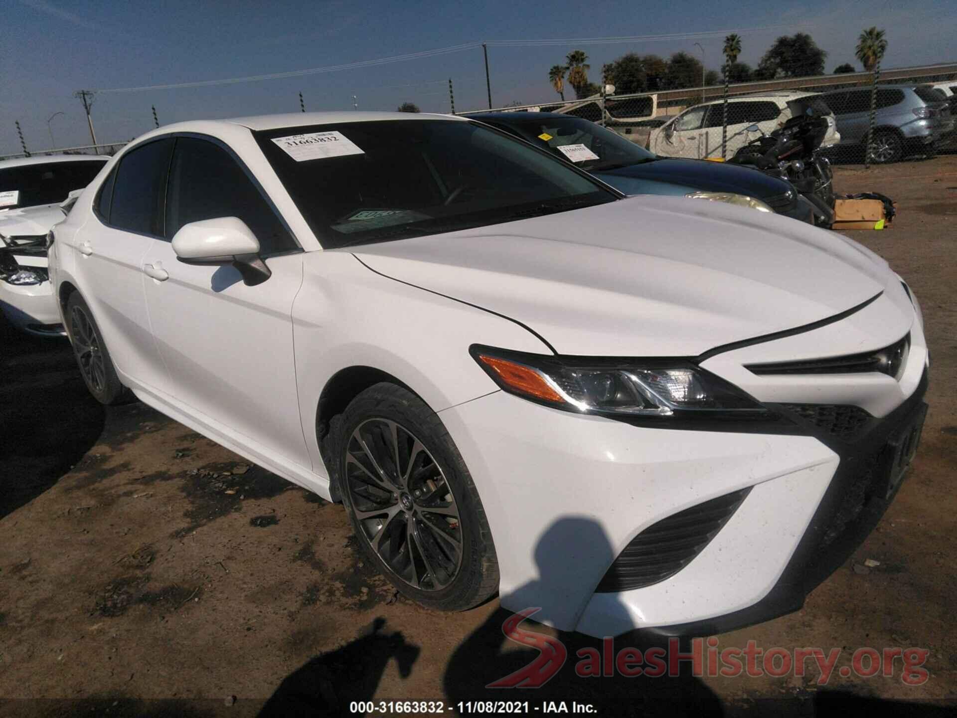 4T1B11HK2KU168019 2019 TOYOTA CAMRY