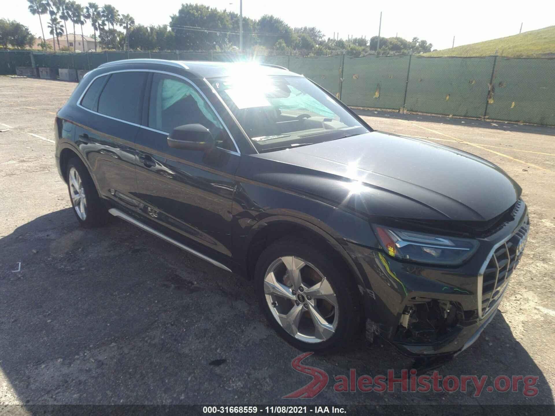 WA1BAAFY1M2066036 2021 AUDI Q5