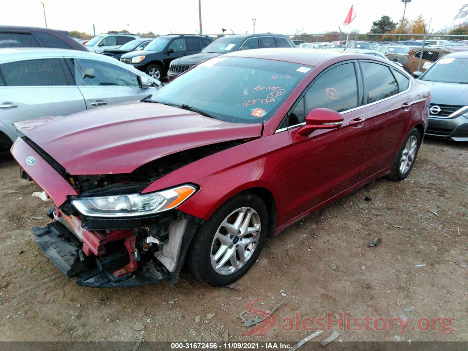 1FA6P0H78G5125130 2016 FORD FUSION