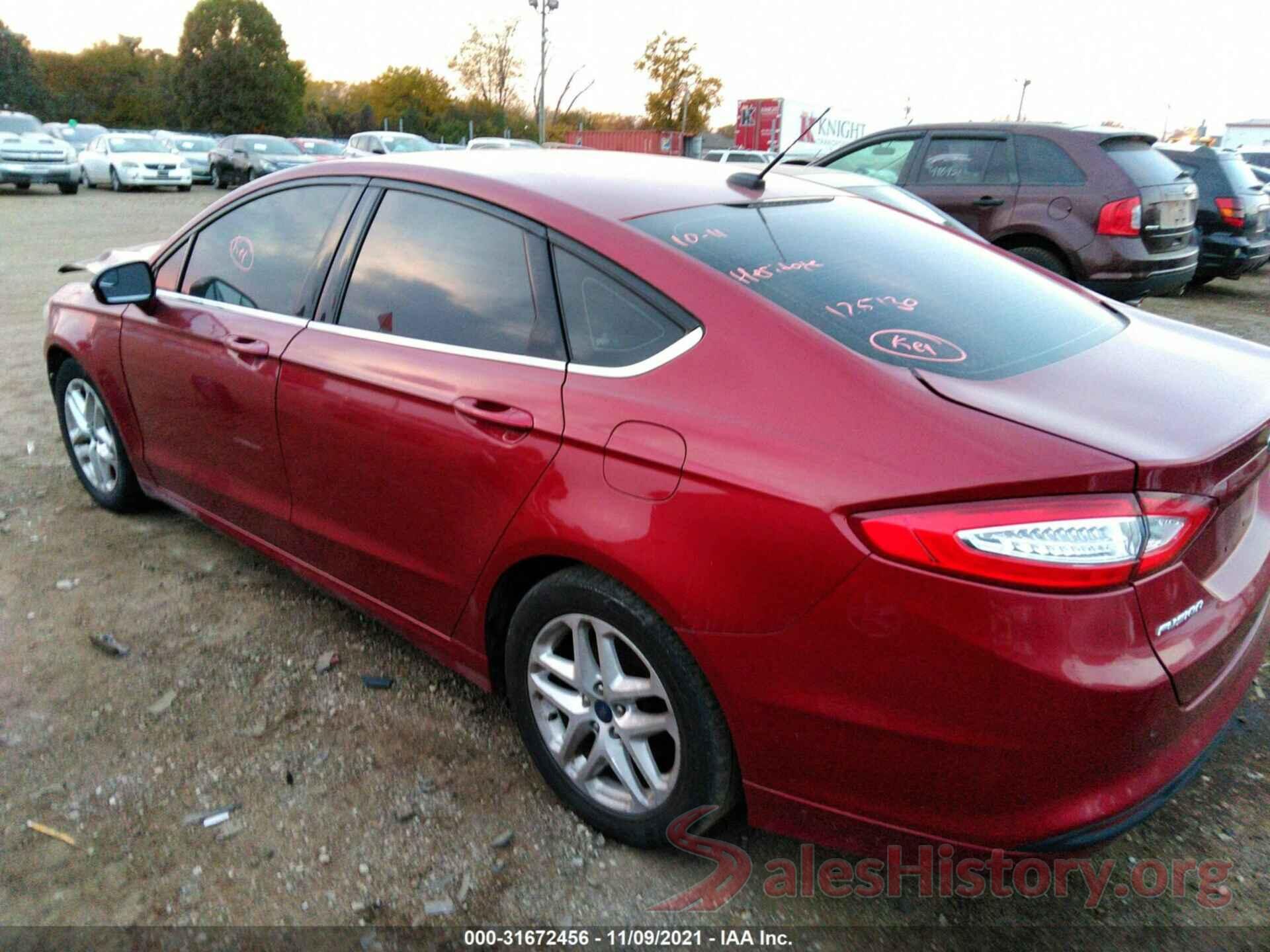 1FA6P0H78G5125130 2016 FORD FUSION