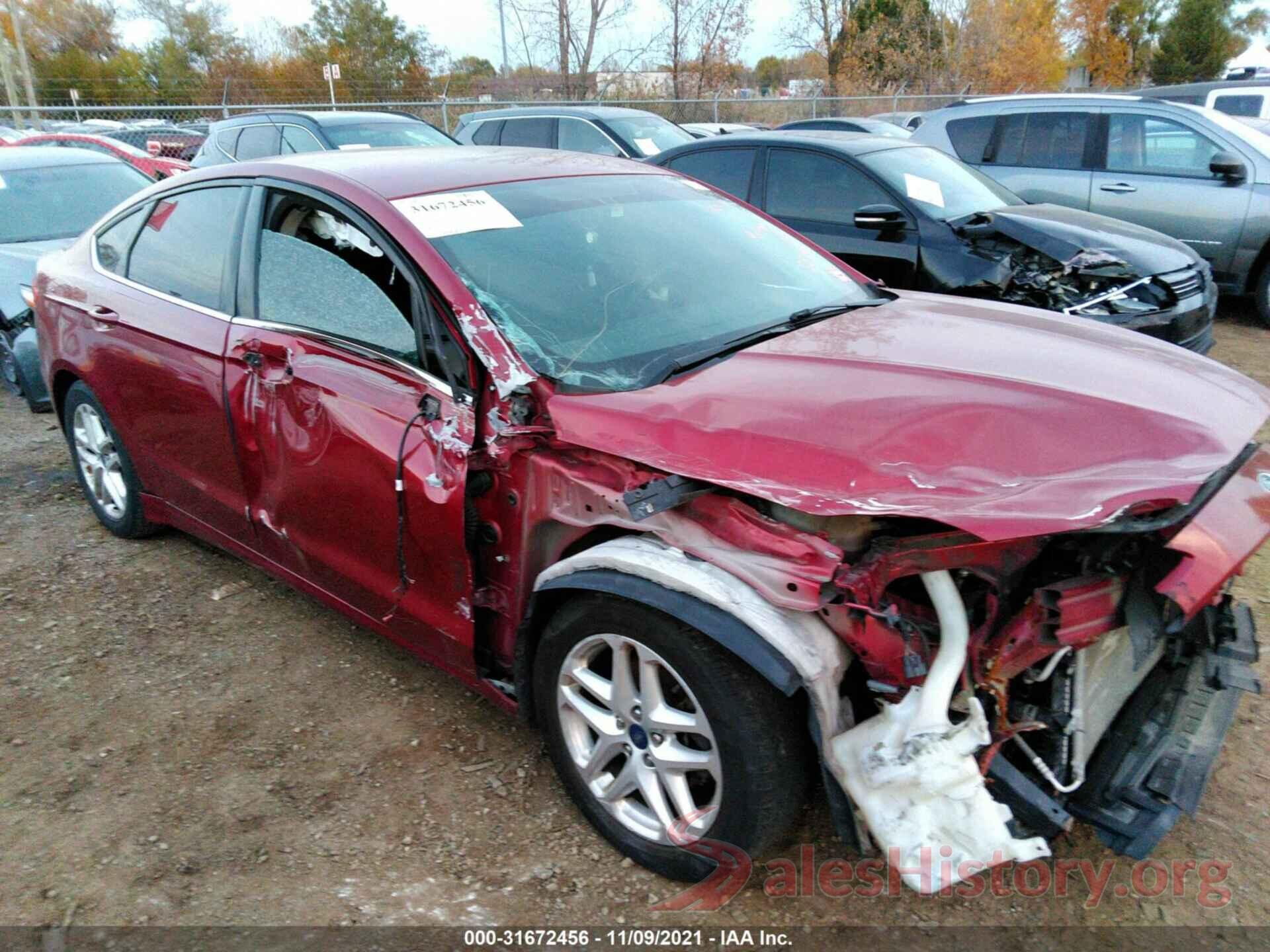 1FA6P0H78G5125130 2016 FORD FUSION