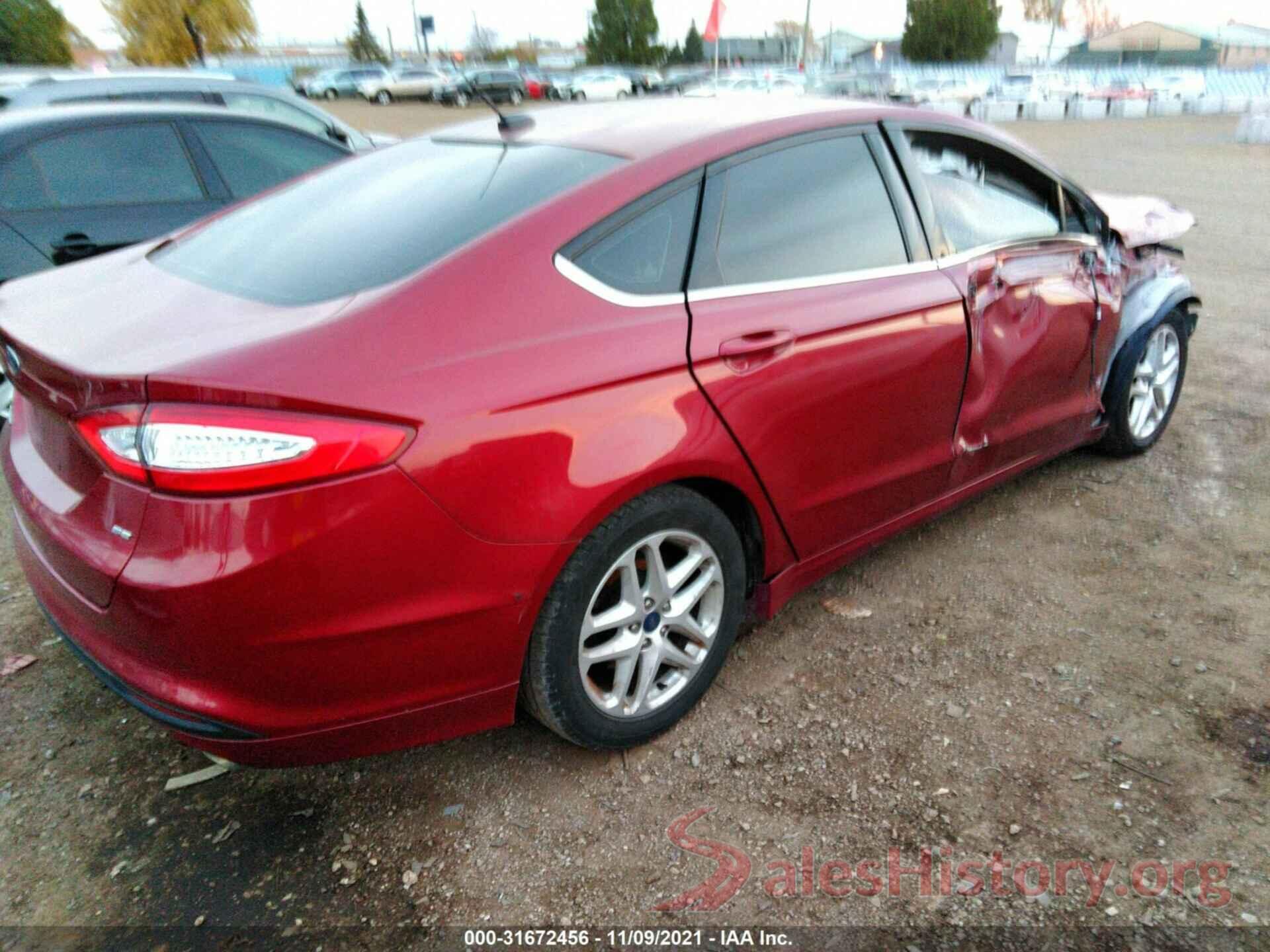 1FA6P0H78G5125130 2016 FORD FUSION