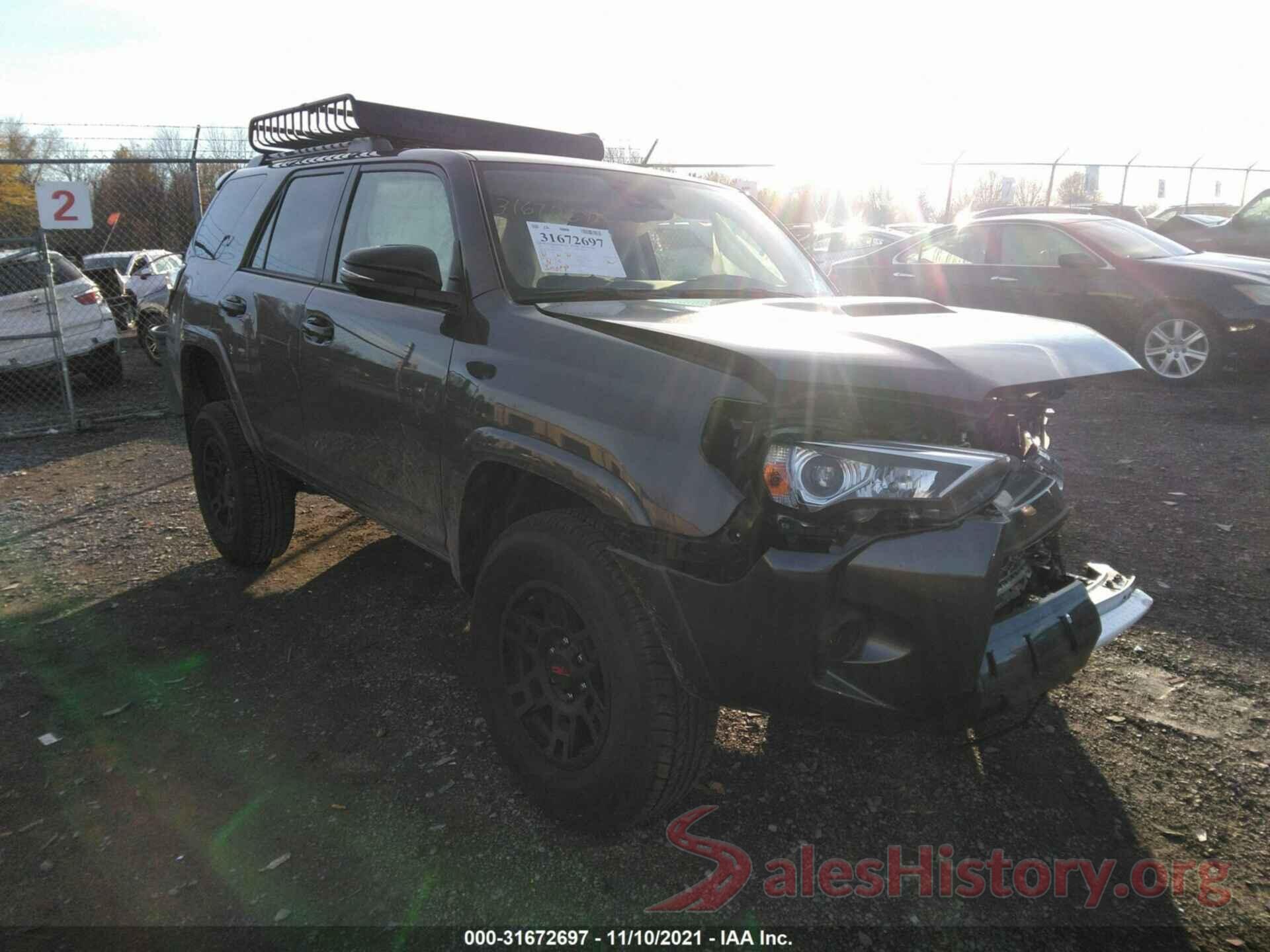 JTEHU5JR5M5927842 2021 TOYOTA 4RUNNER