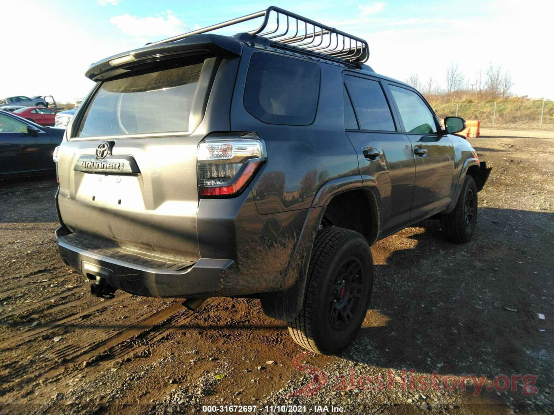 JTEHU5JR5M5927842 2021 TOYOTA 4RUNNER