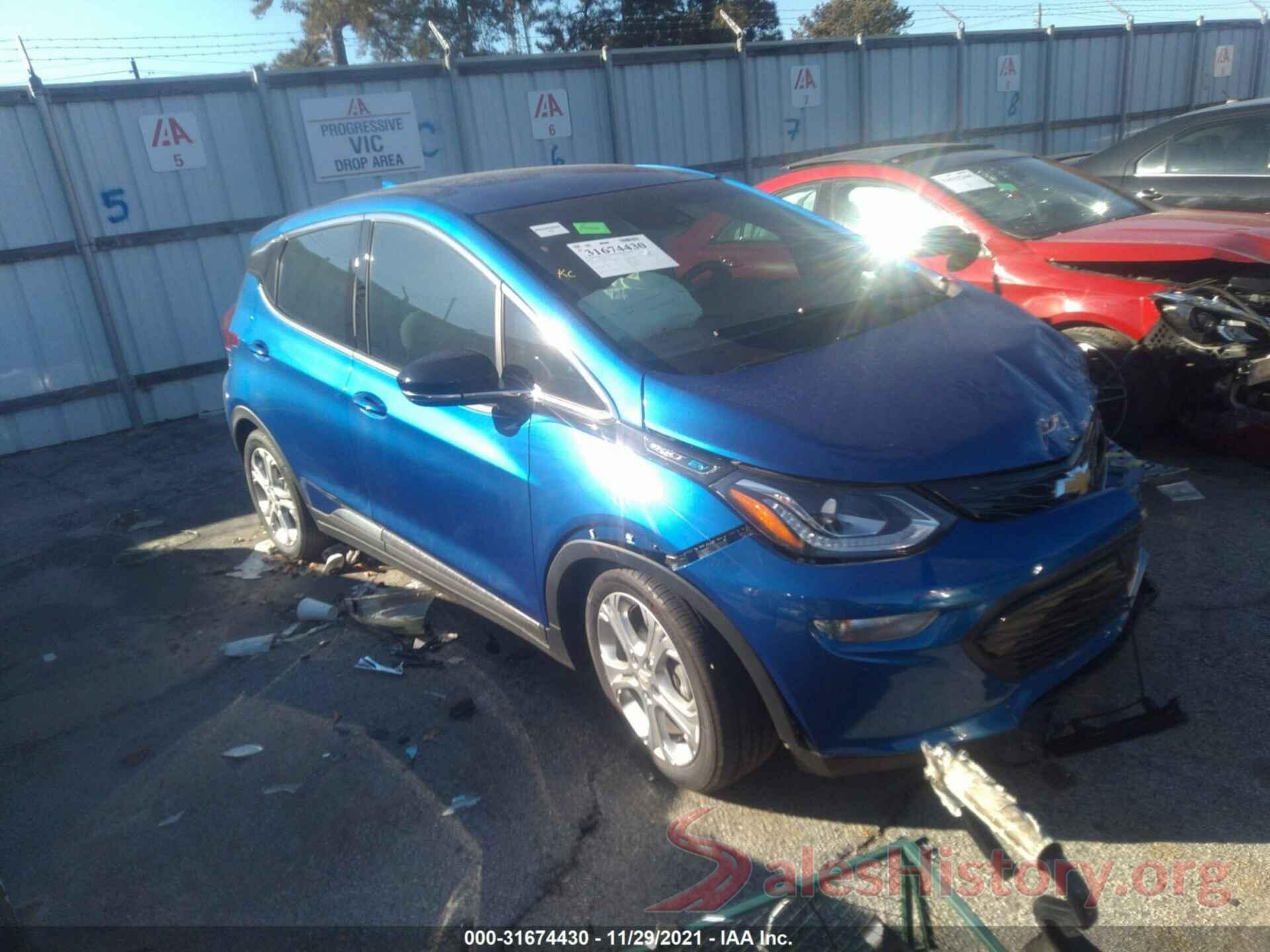 1G1FY6S05M4105496 2021 CHEVROLET BOLT EV