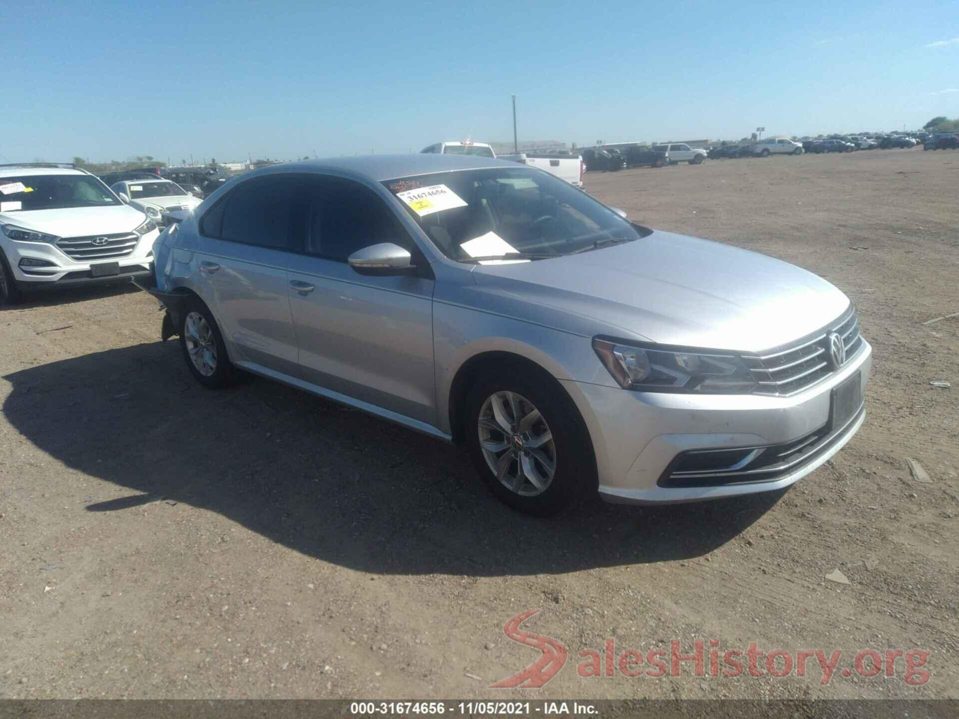 1VWAA7A36JC046206 2018 VOLKSWAGEN PASSAT