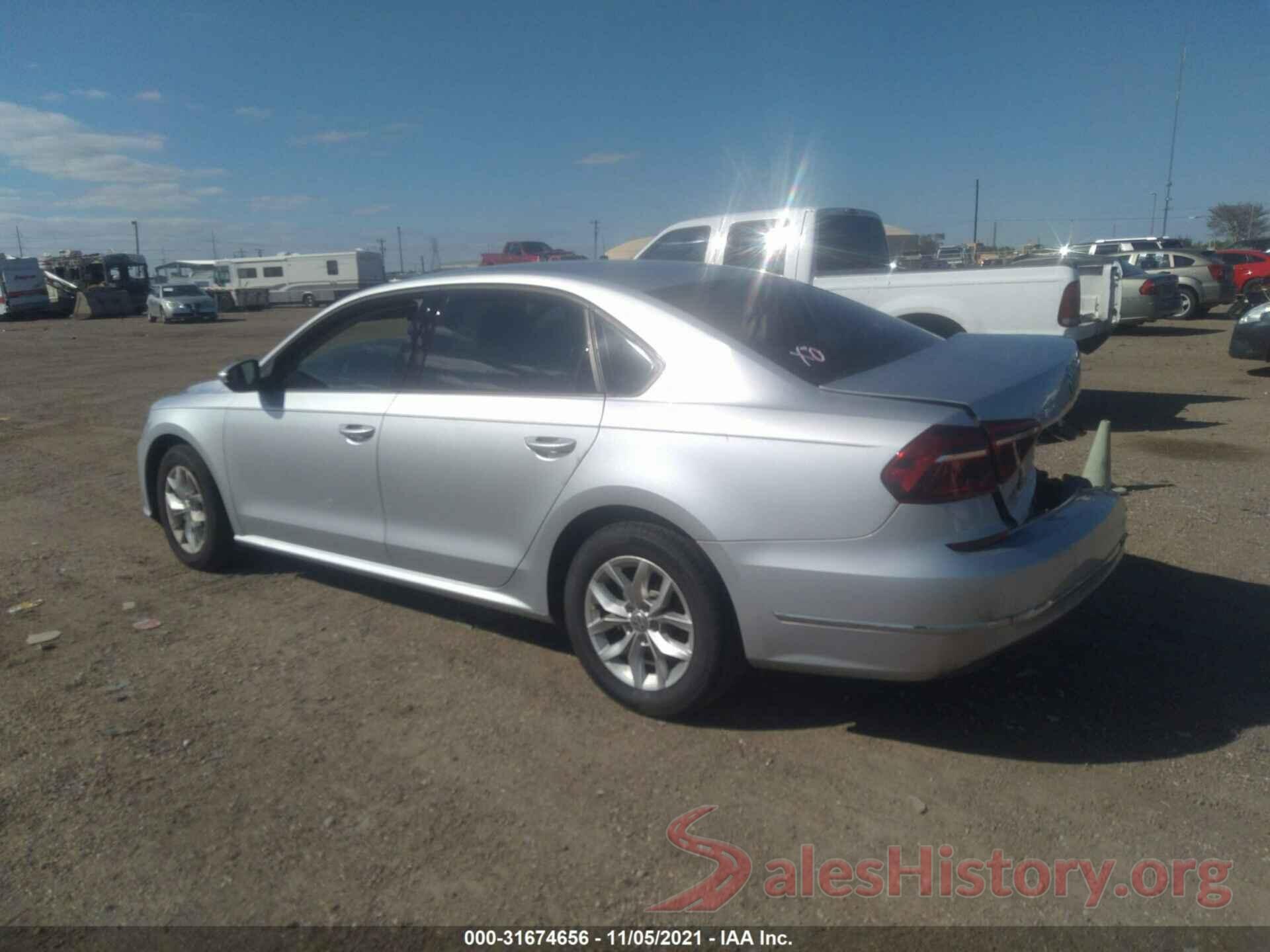 1VWAA7A36JC046206 2018 VOLKSWAGEN PASSAT