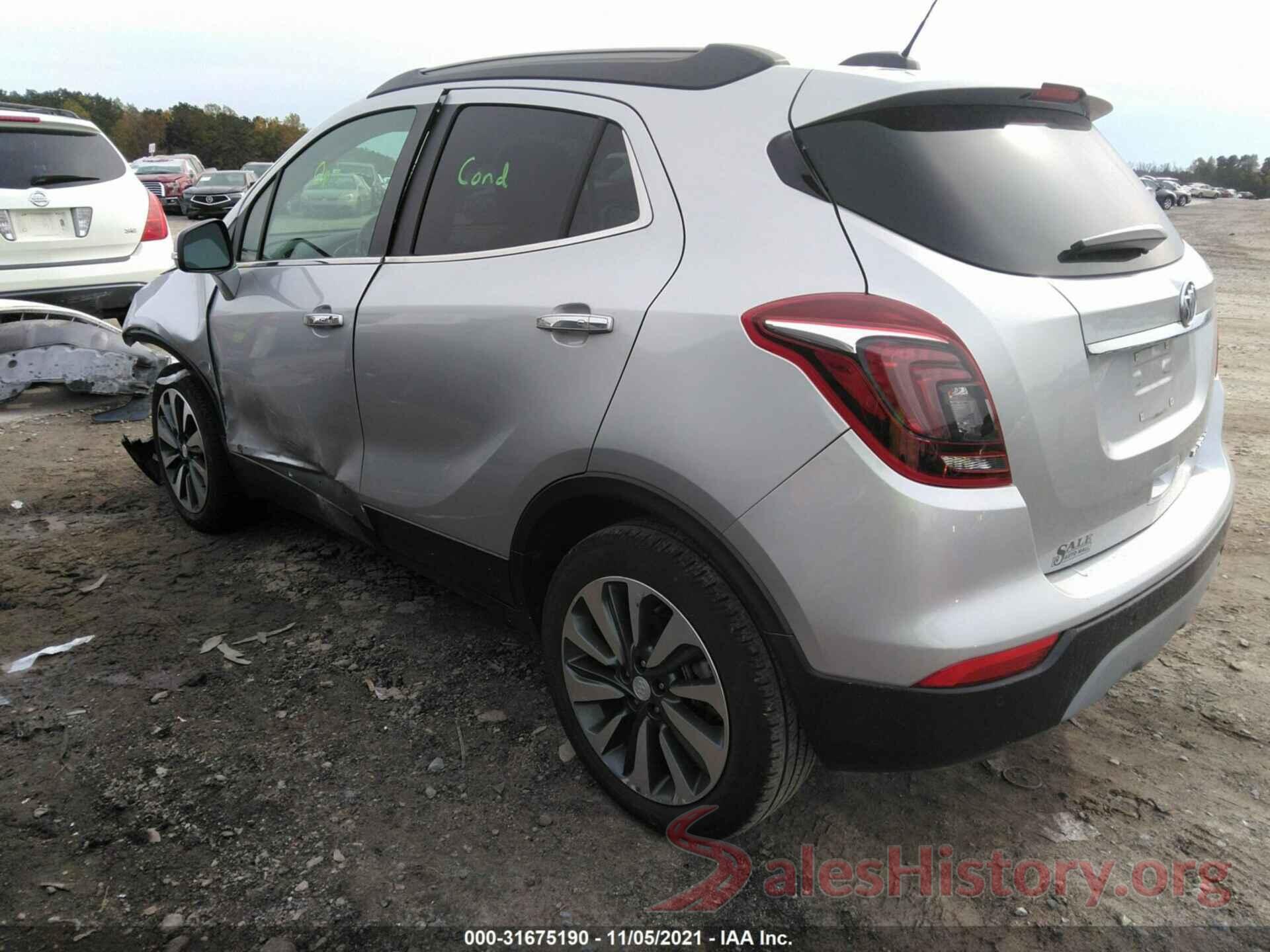 KL4CJCSM2KB747399 2019 BUICK ENCORE