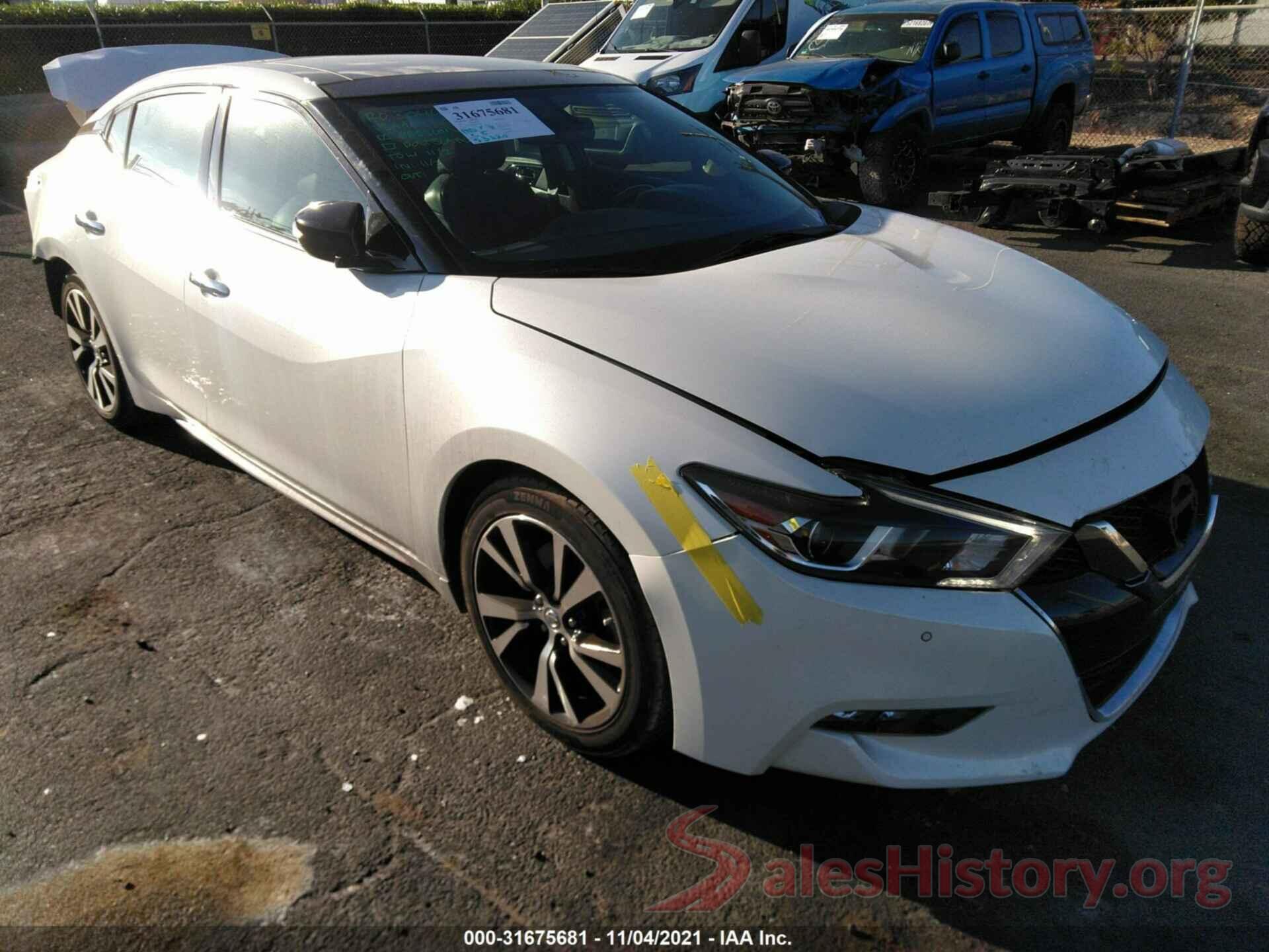 1N4AA6AP7JC372165 2018 NISSAN MAXIMA