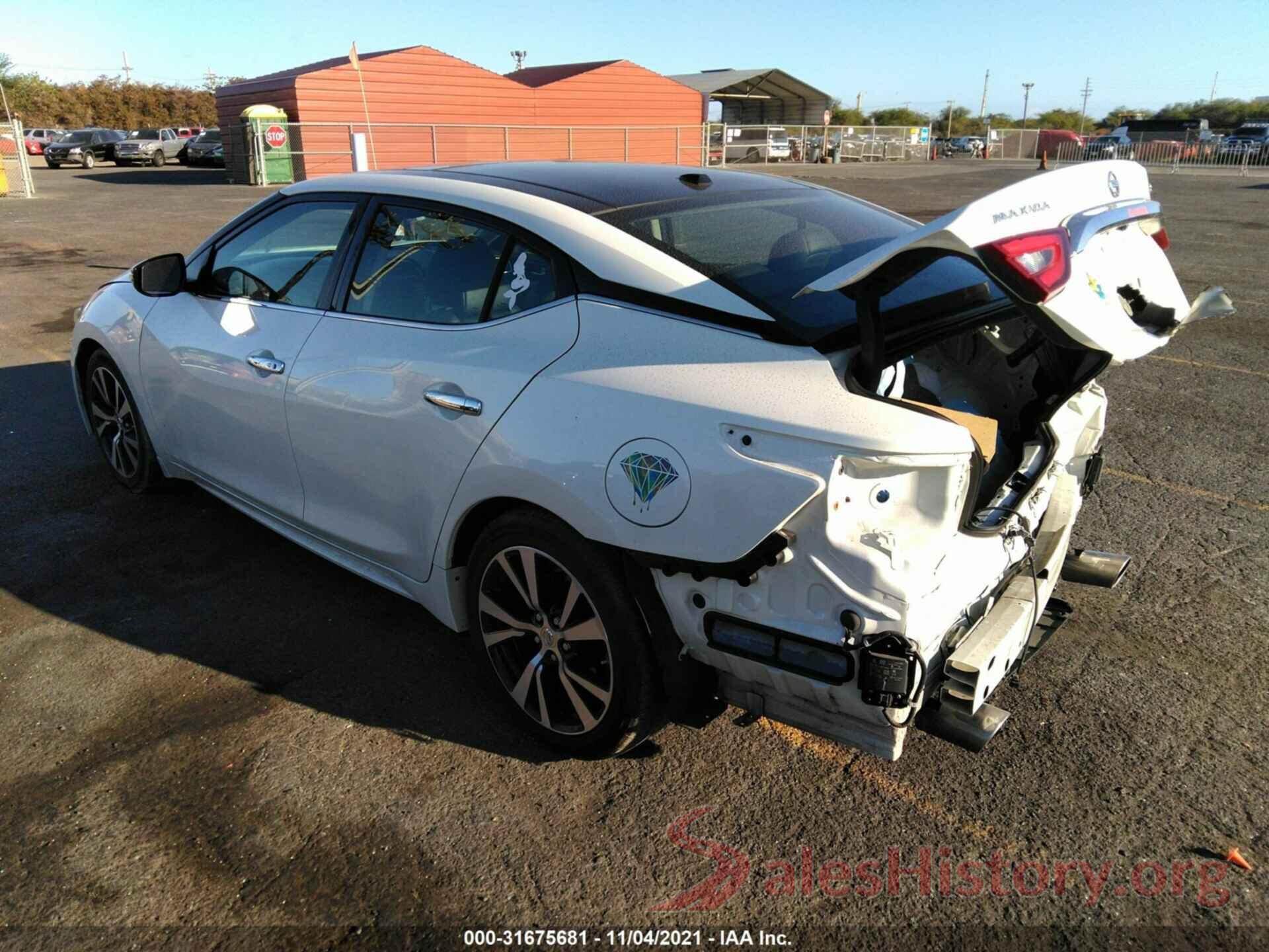 1N4AA6AP7JC372165 2018 NISSAN MAXIMA