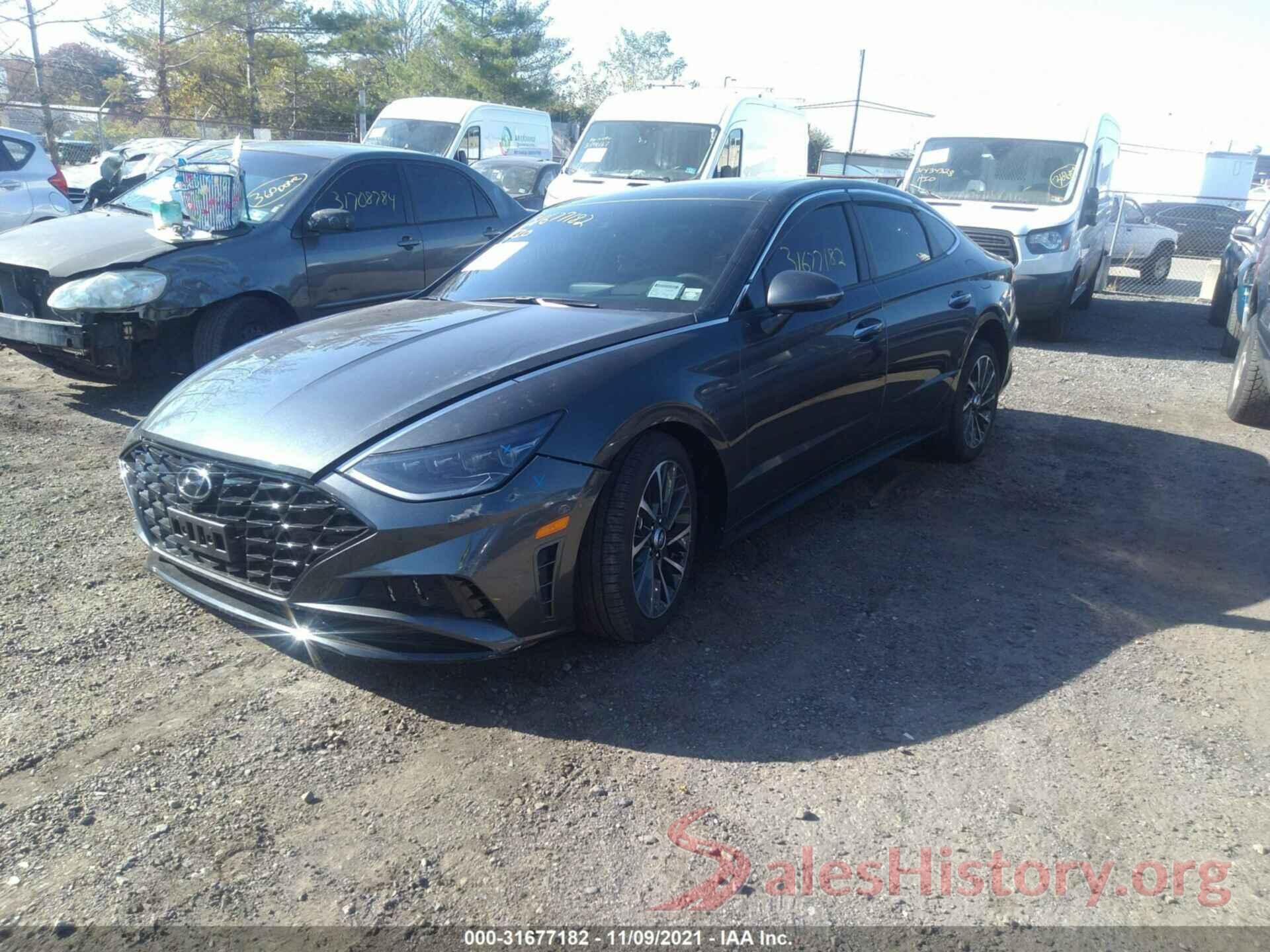 KMHL34J22MA156290 2021 HYUNDAI SONATA