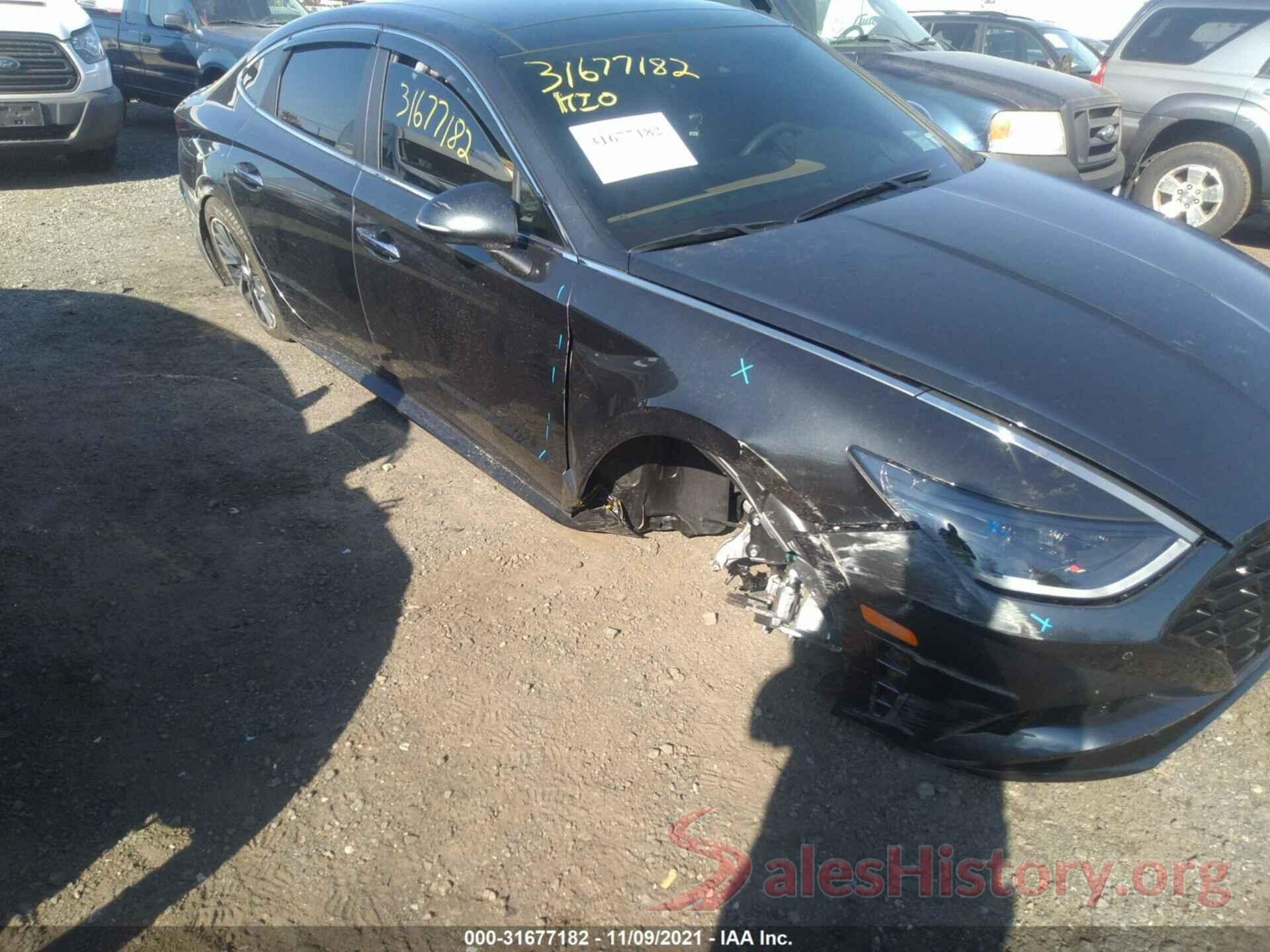 KMHL34J22MA156290 2021 HYUNDAI SONATA